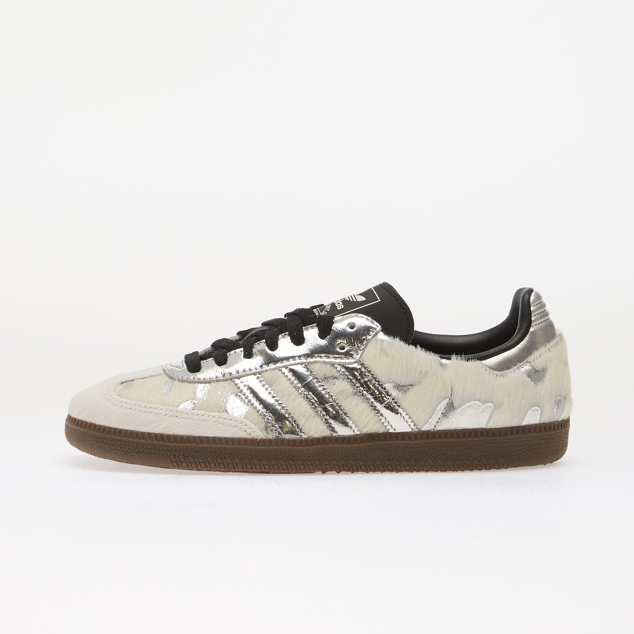 adidas Originals Сникърси adidas Samba OG Cream White/ Silver Met./ Core Black