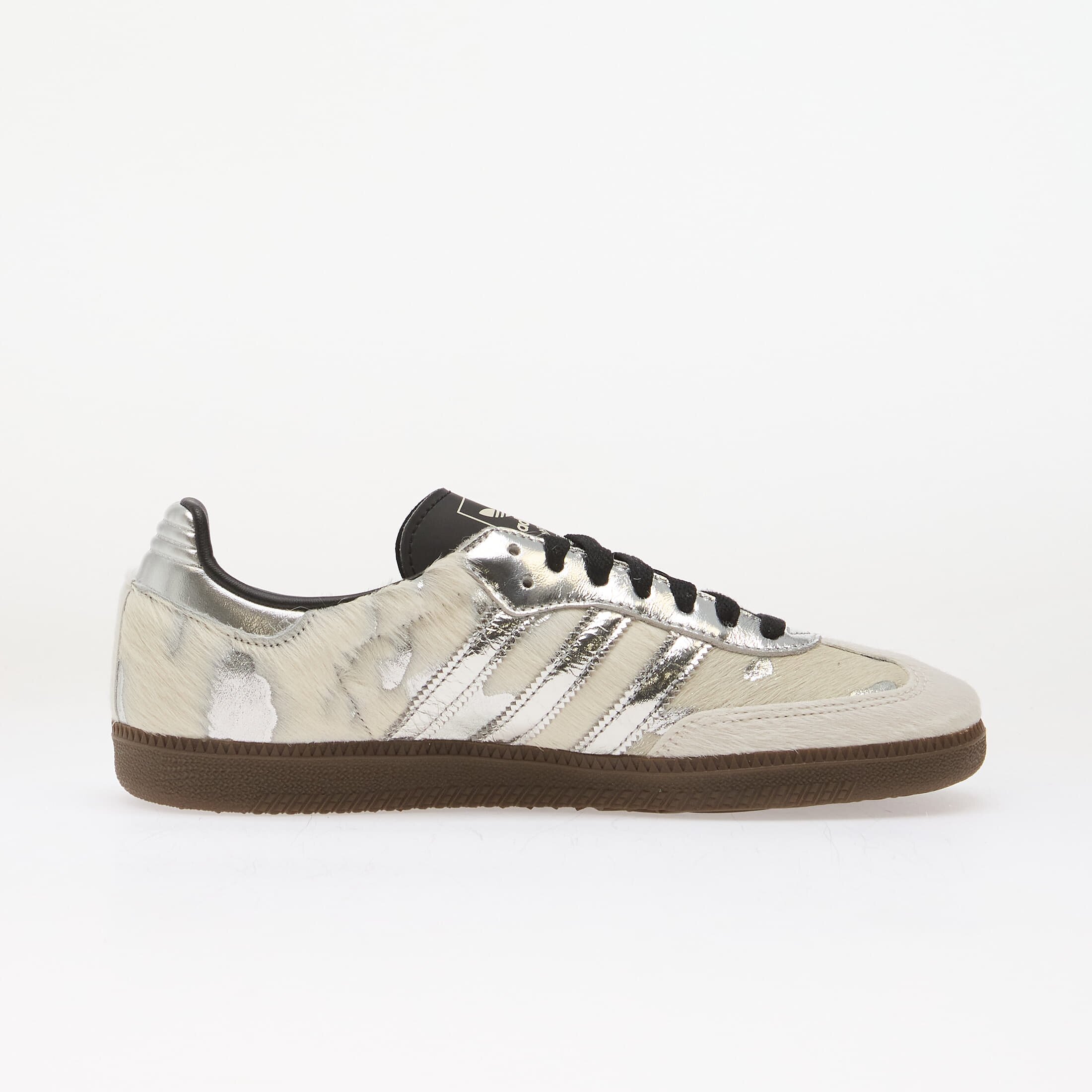 adidas Originals Сникърси adidas Samba OG Cream White/ Silver Met./ Core Black