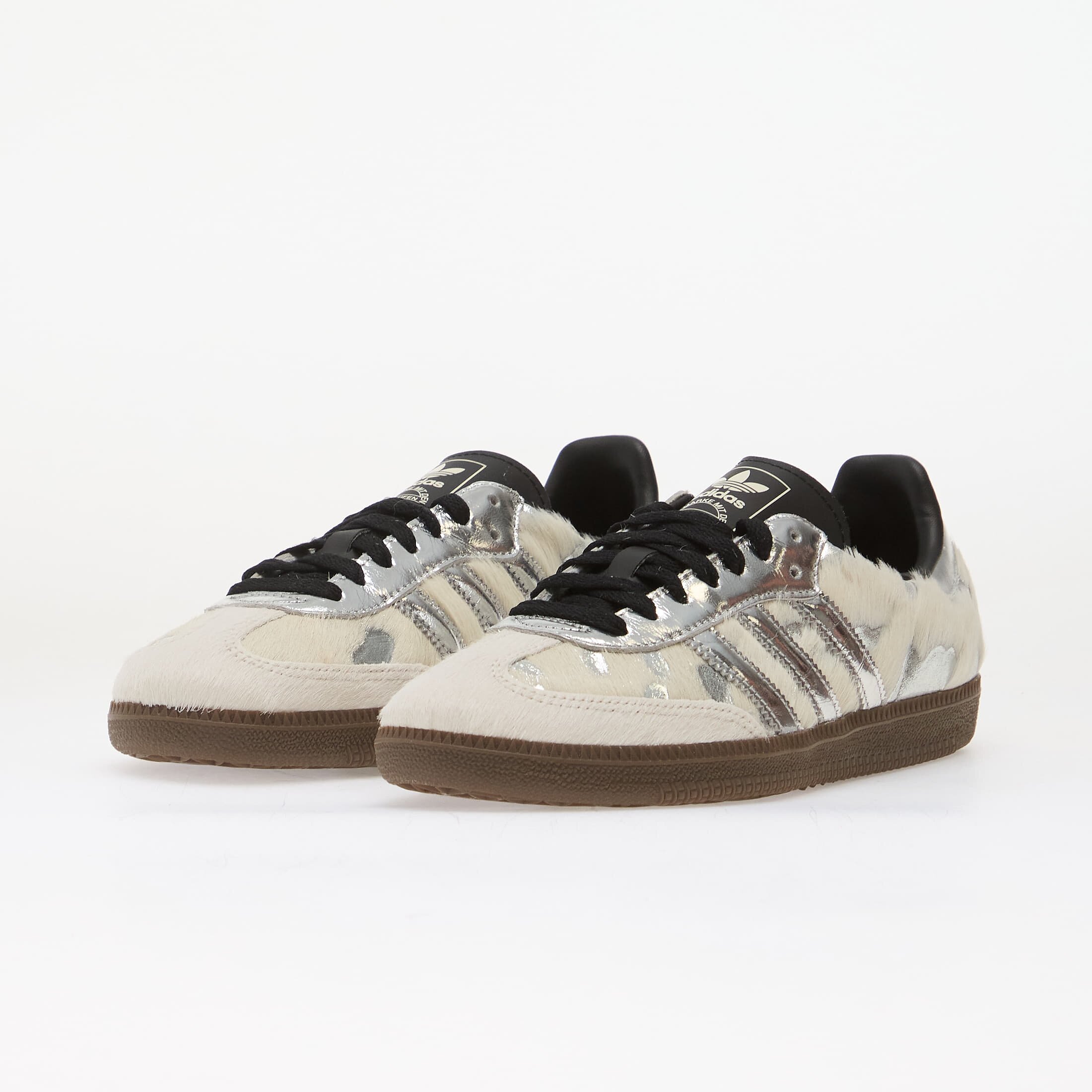 adidas Originals Сникърси adidas Samba OG Cream White/ Silver Met./ Core Black