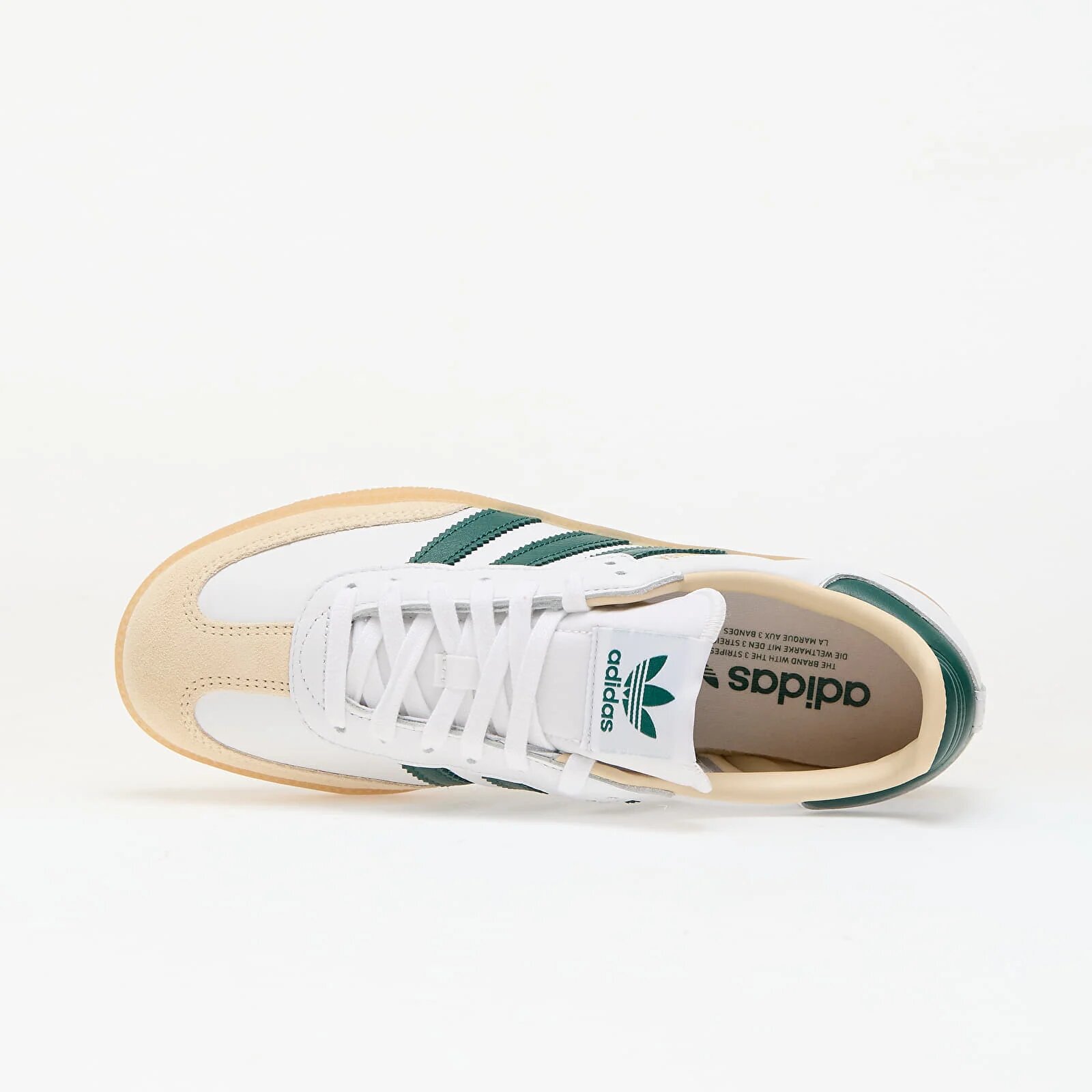 adidas Originals Сникърси adidas Samba OG Ftwr White/ Collegiate Green