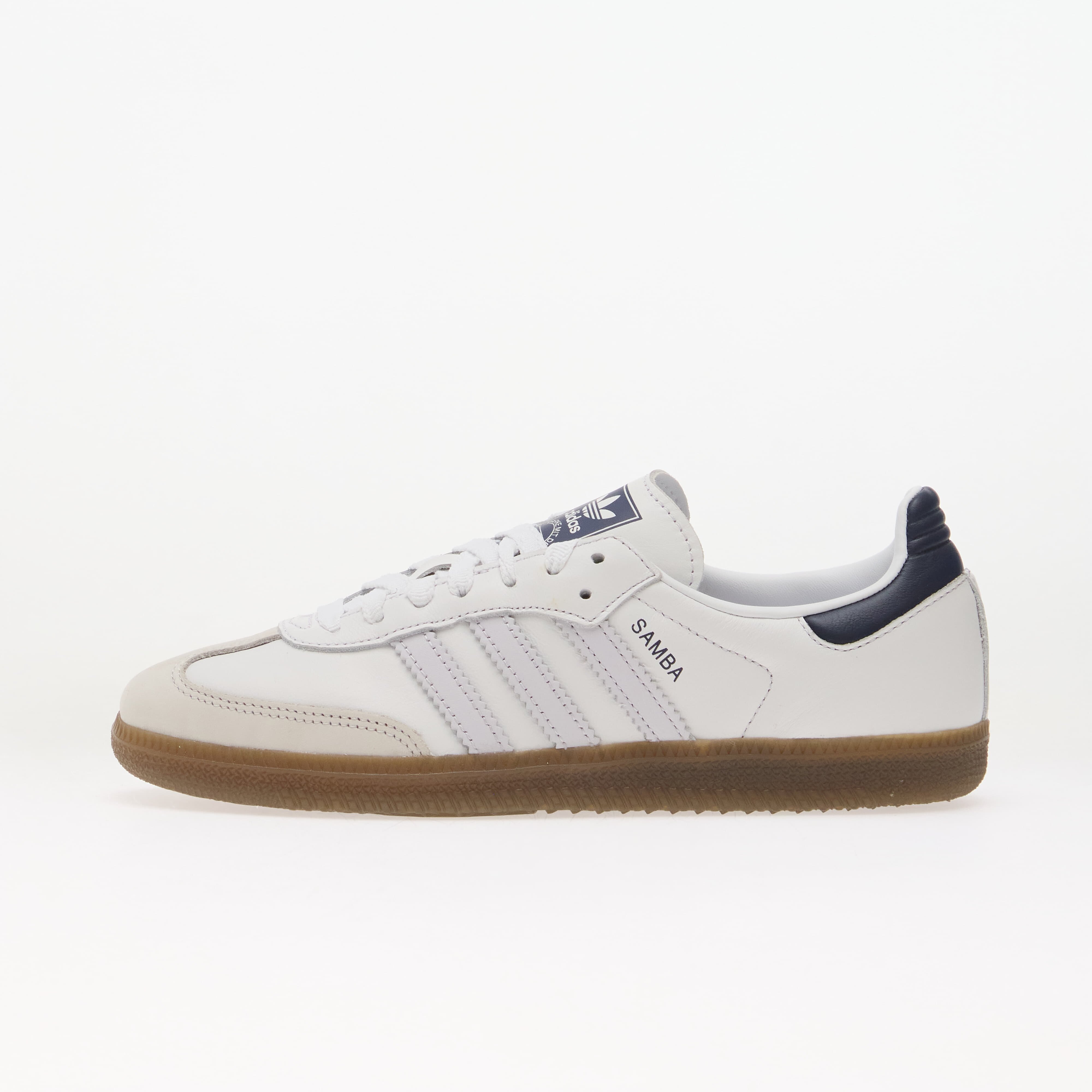 adidas Originals Сникърси adidas Samba OG Ftwr White/ Frozen Purple/ Night Indigo