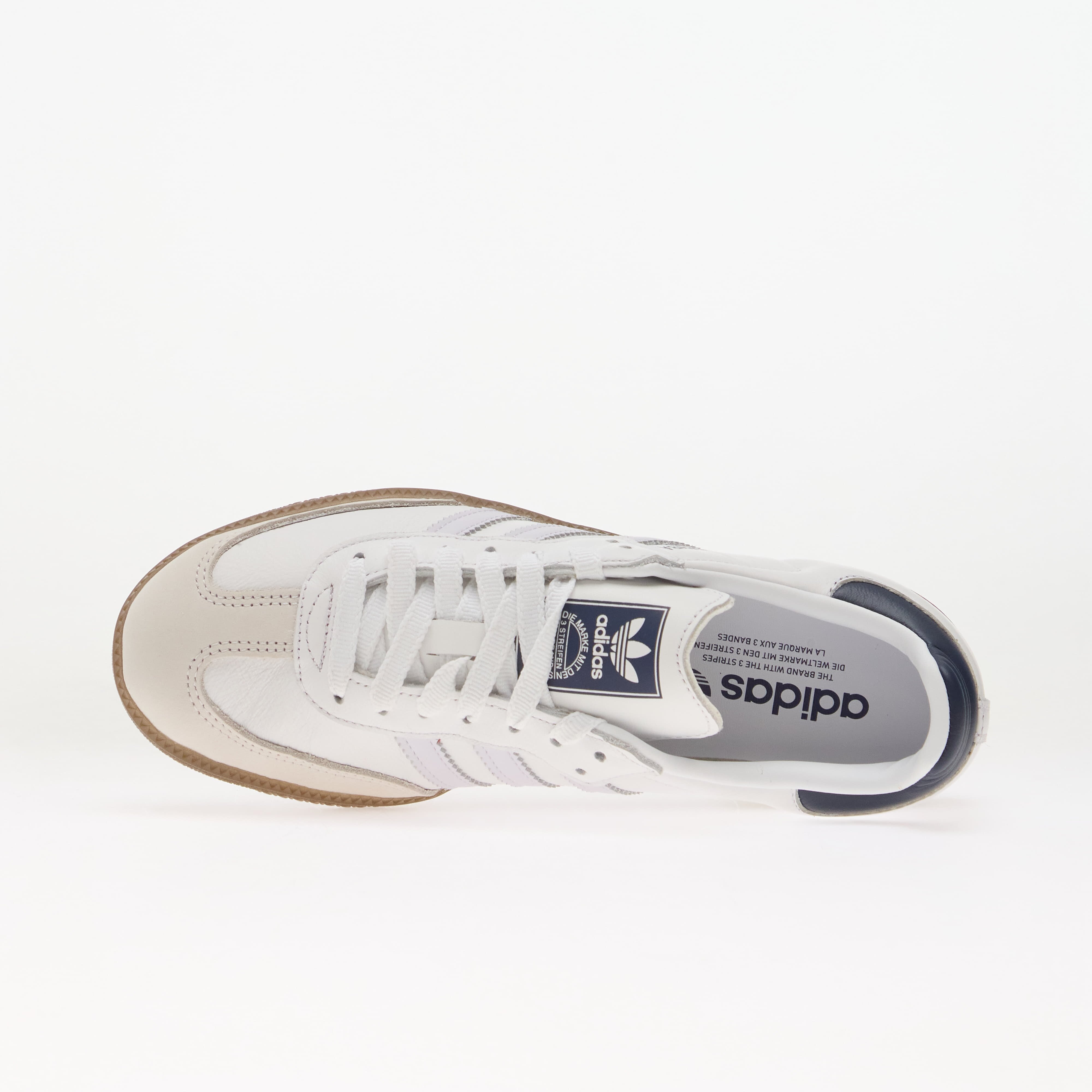 adidas Originals Сникърси adidas Samba OG Ftwr White/ Frozen Purple/ Night Indigo