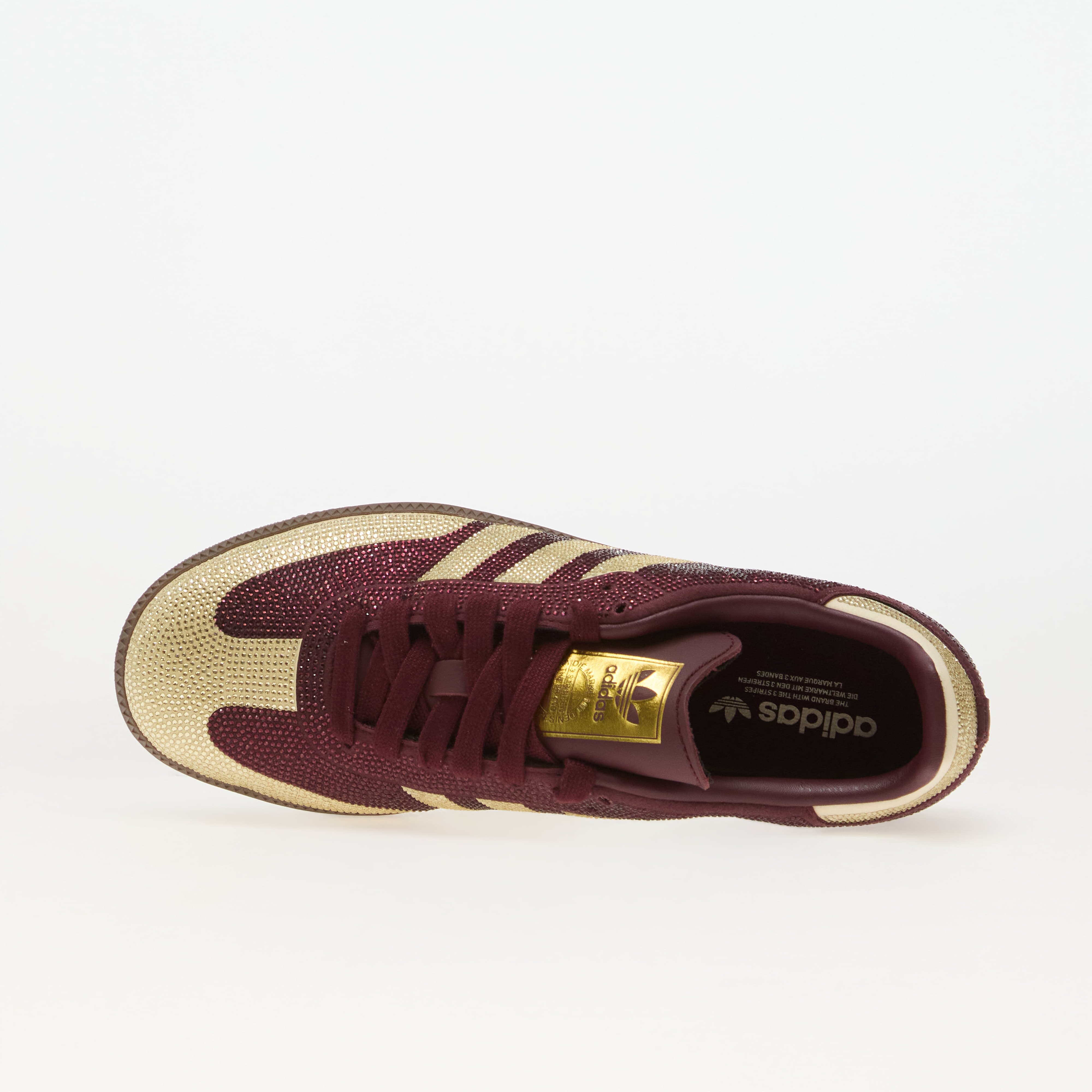 adidas Originals Сникърси adidas Samba OG Maroon/ Warm Vanilla/ Gum5