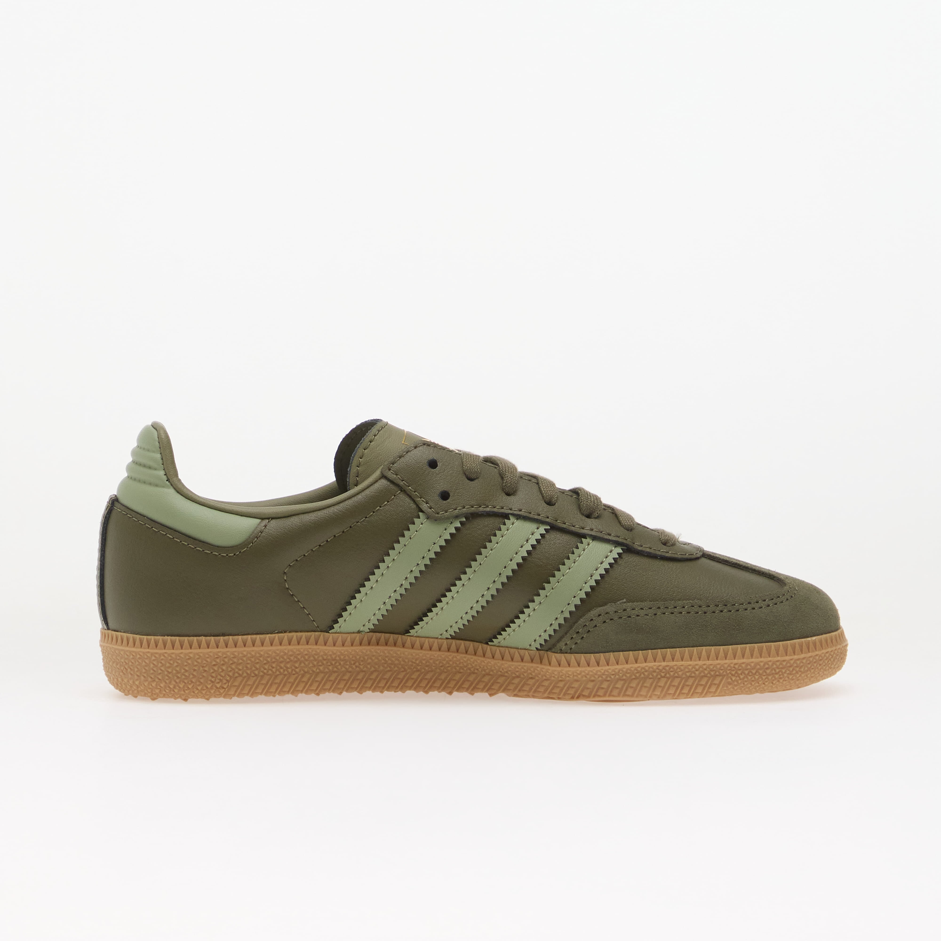 adidas Originals Сникърси adidas Samba OG Olive Strata/ Tent Green/ Gum