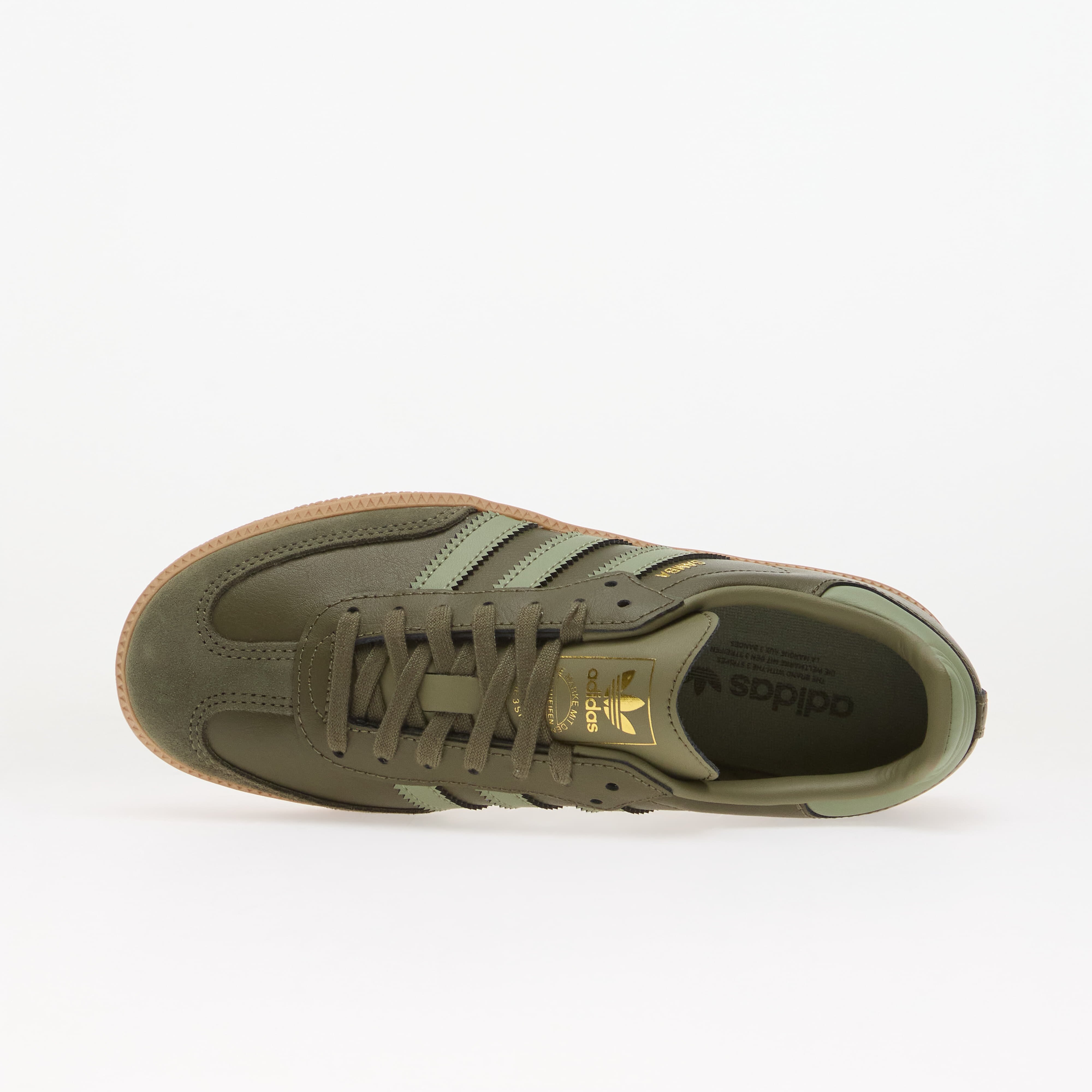 adidas Originals Сникърси adidas Samba OG Olive Strata/ Tent Green/ Gum