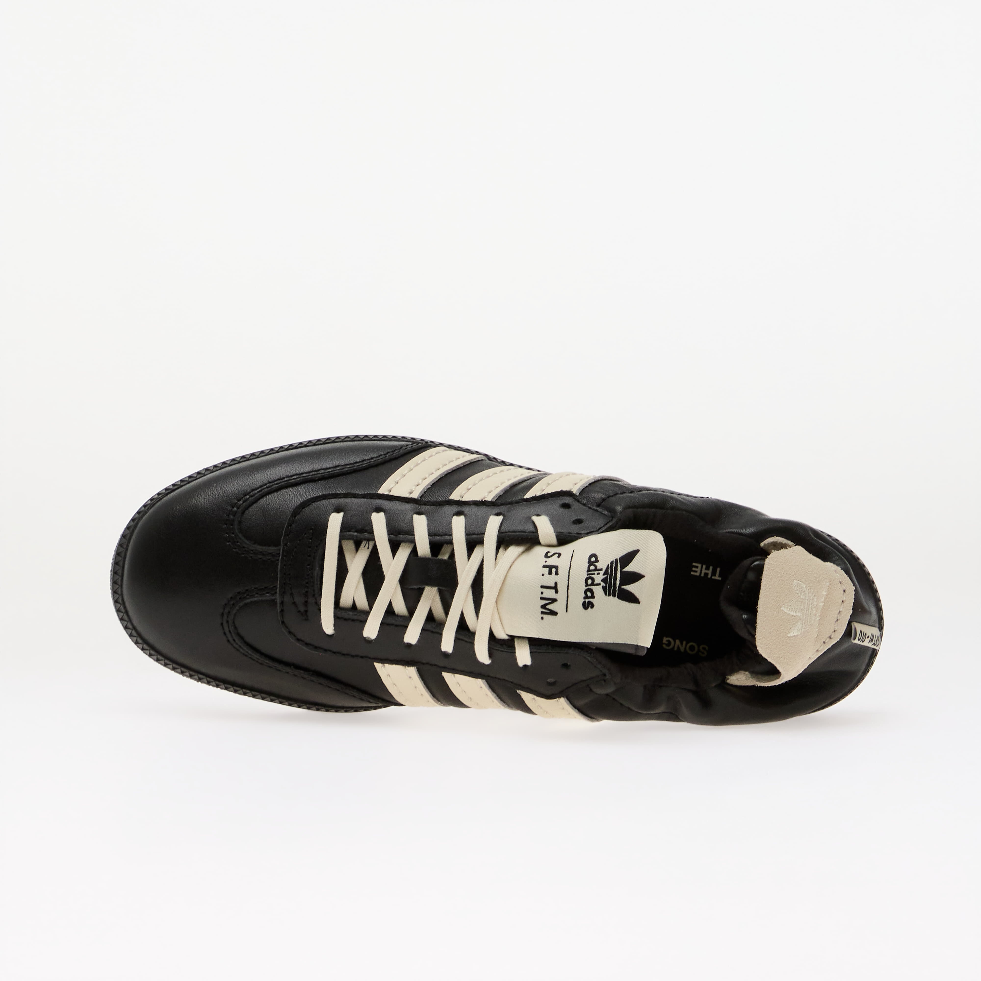 adidas Originals Сникърси adidas Samba OG Sftm Core Black/ Cream White/ Gold Met.