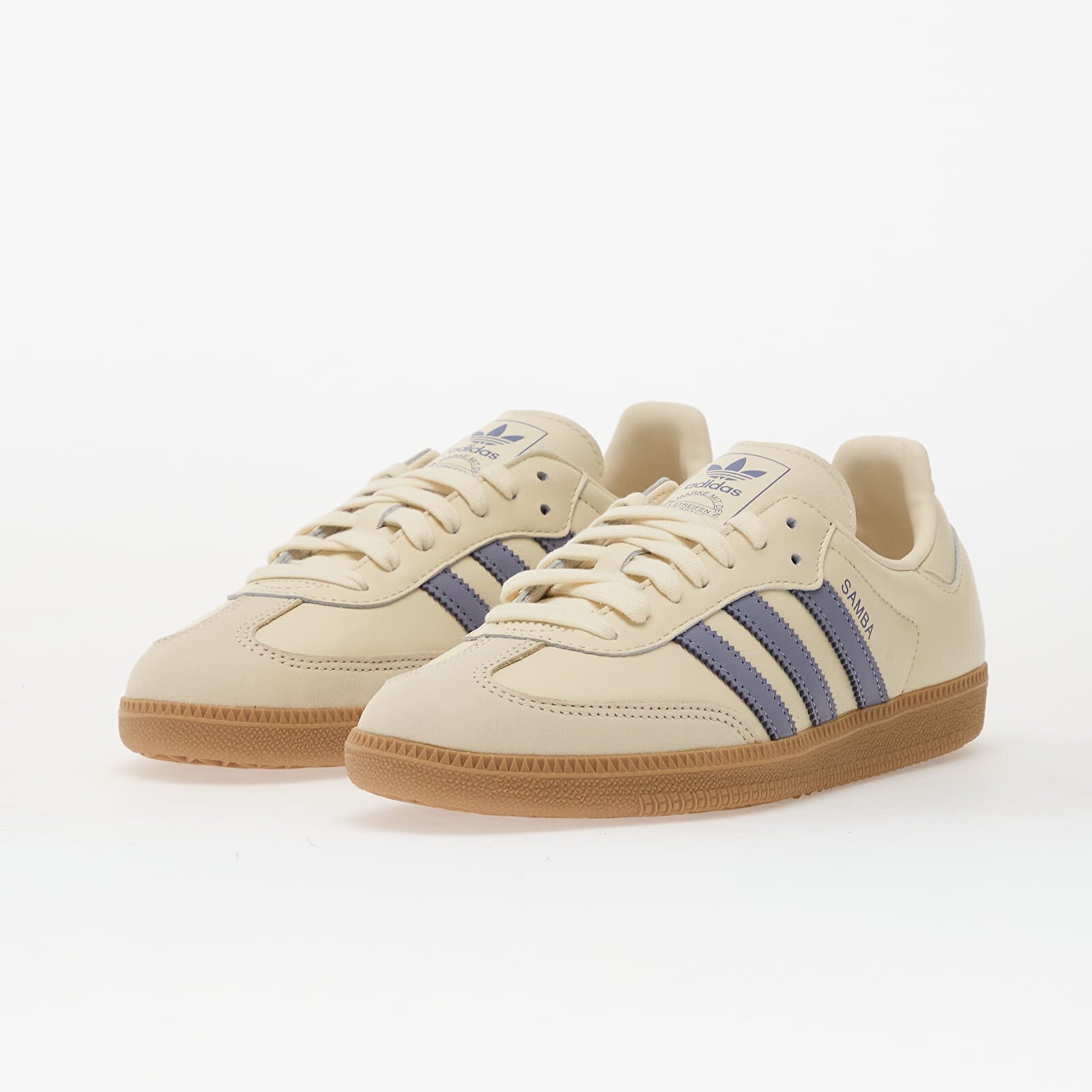 adidas Originals Сникърси adidas Samba Og W Crew White/ Silver Violet/ Gum4