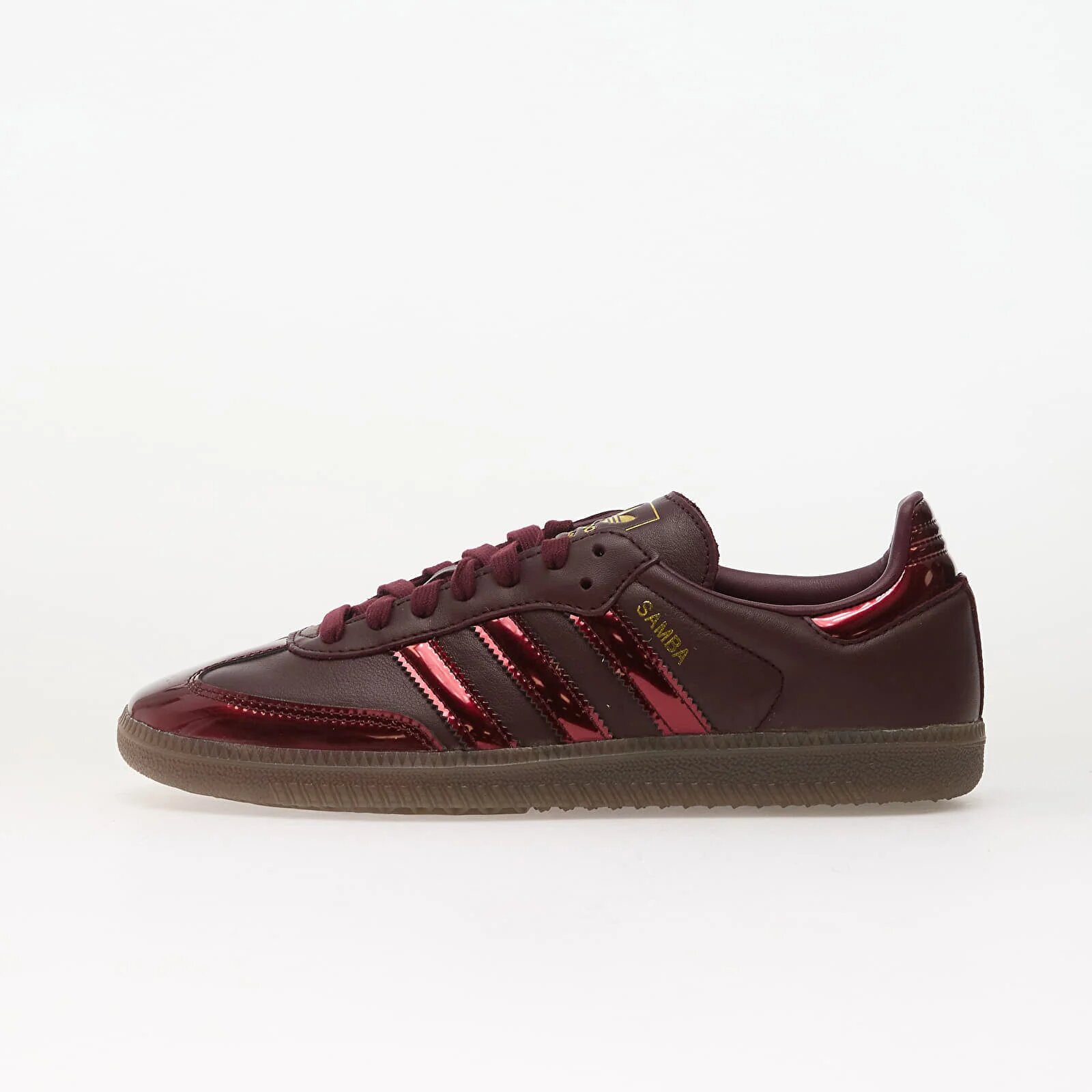 adidas Originals Сникърси adidas Samba Og W Maroon/ Maroon/ Gold Metallic