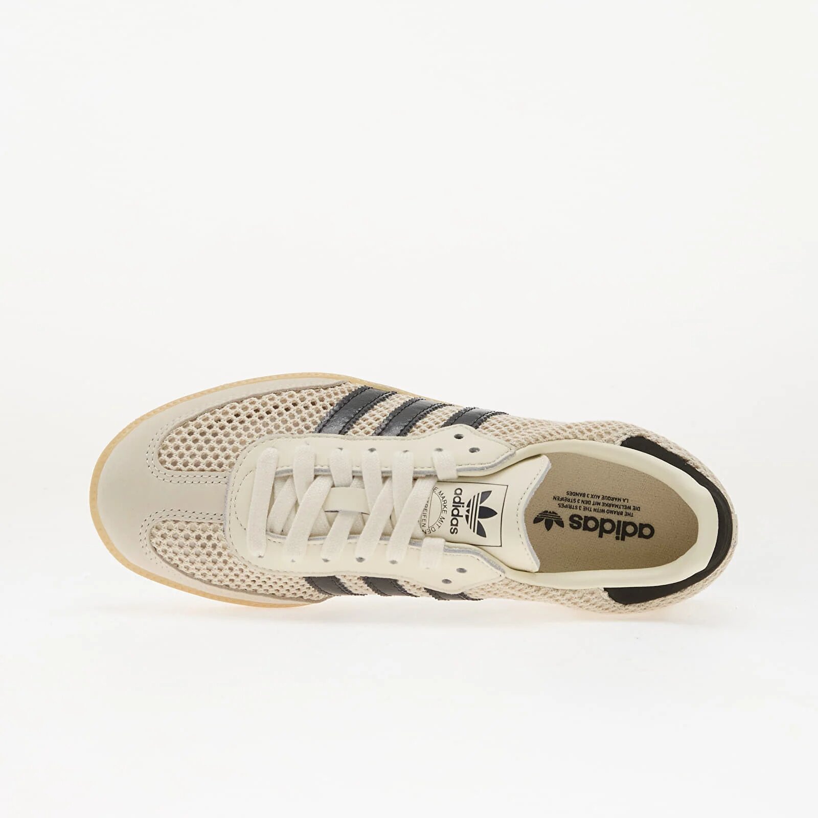 adidas Originals Сникърси adidas Samba Og W Off White/ Carbon/ Gold Metallic