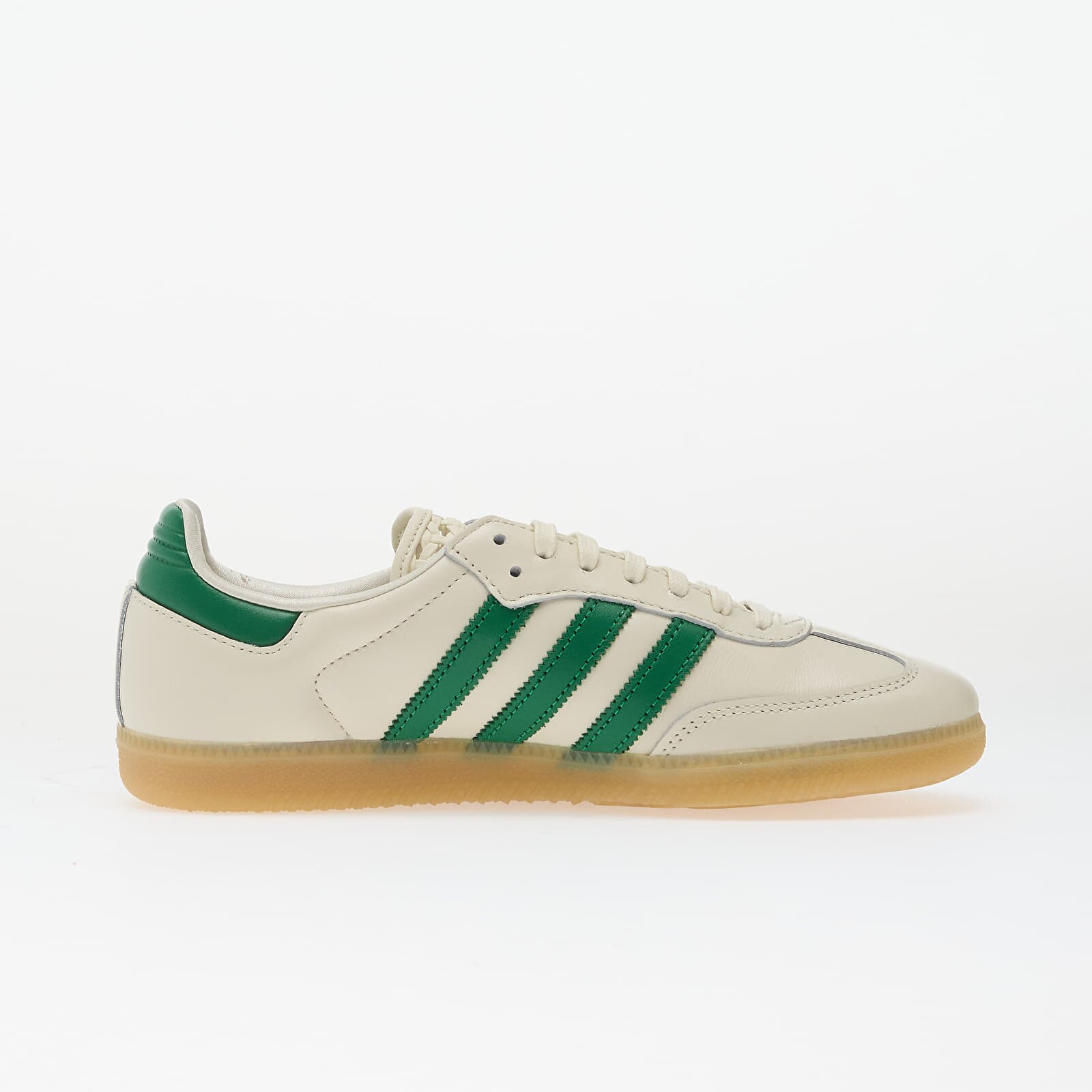 adidas Originals Сникърси adidas Samba Og W Off White/ Green/ Gold Metallic