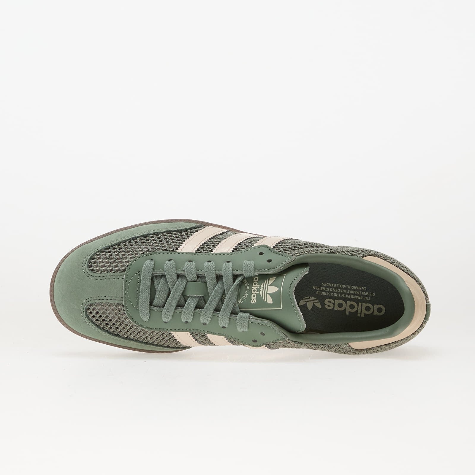 adidas Originals Сникърси adidas Samba Og W Silver Green/ Wonder White/ Gold Metallic
