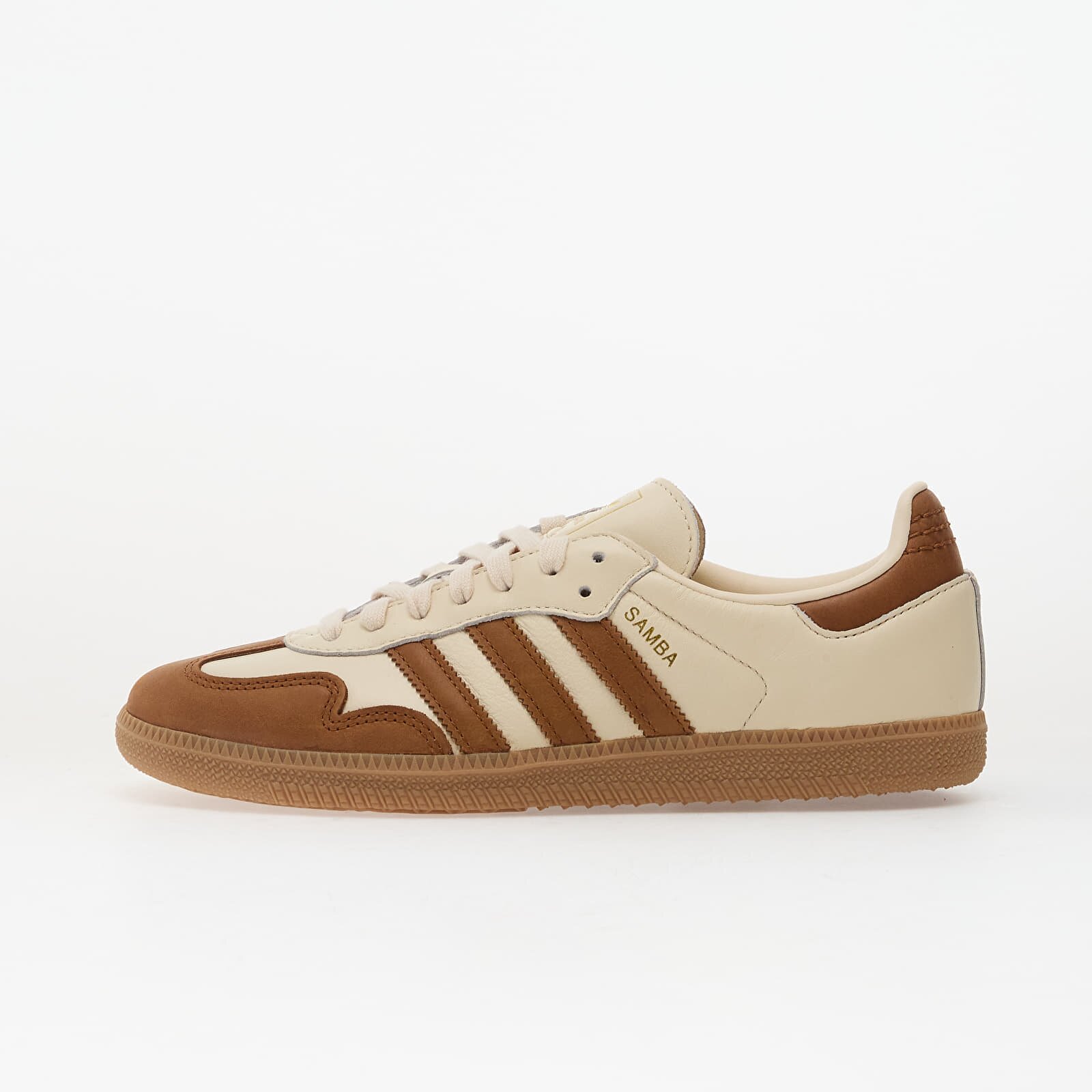 adidas Originals Сникърси adidas Samba Og W Wonder White/ Dubr/ Gold Metallic