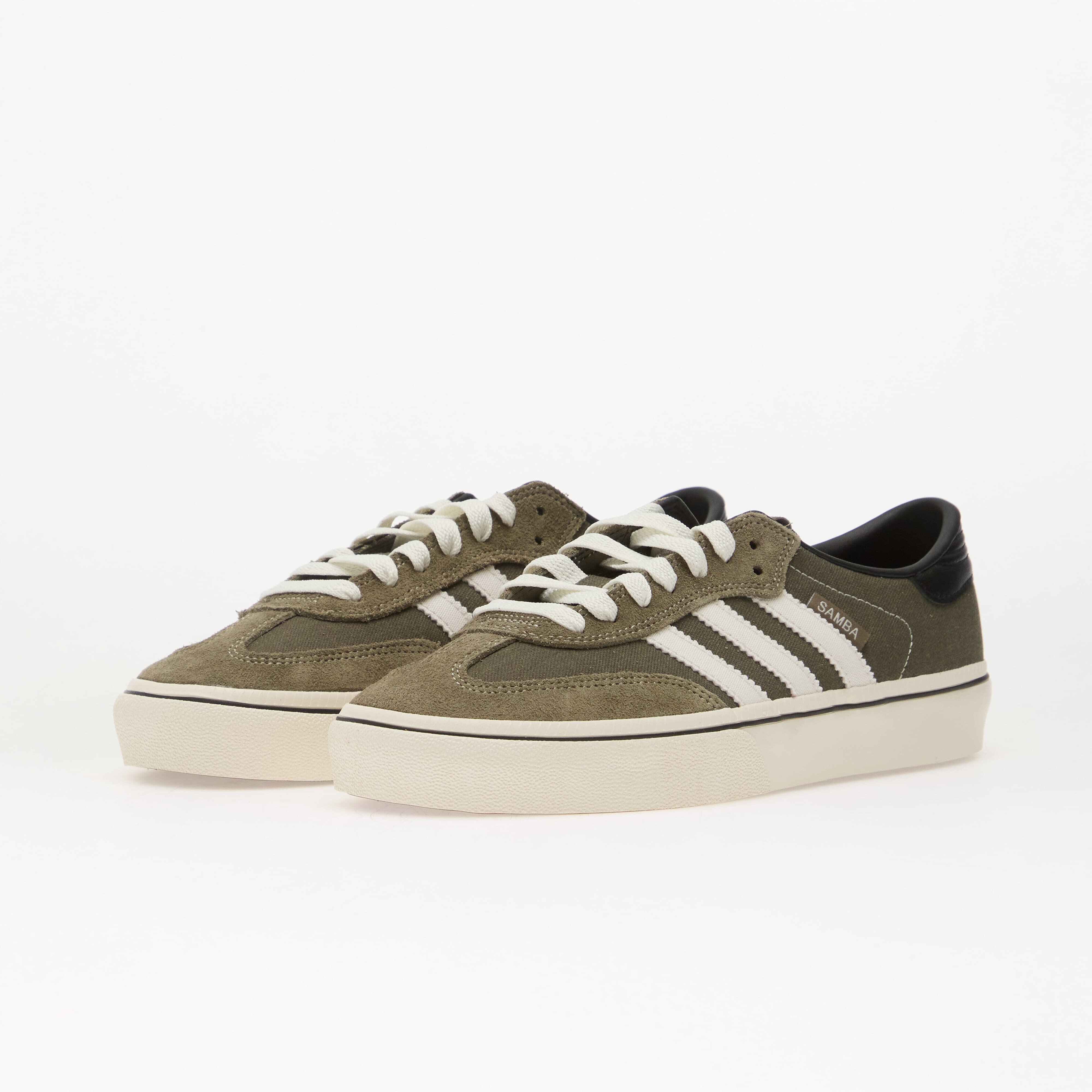 adidas Originals Сникърси adidas Samba ST Olive Strata/ Cloud White/ Core Black