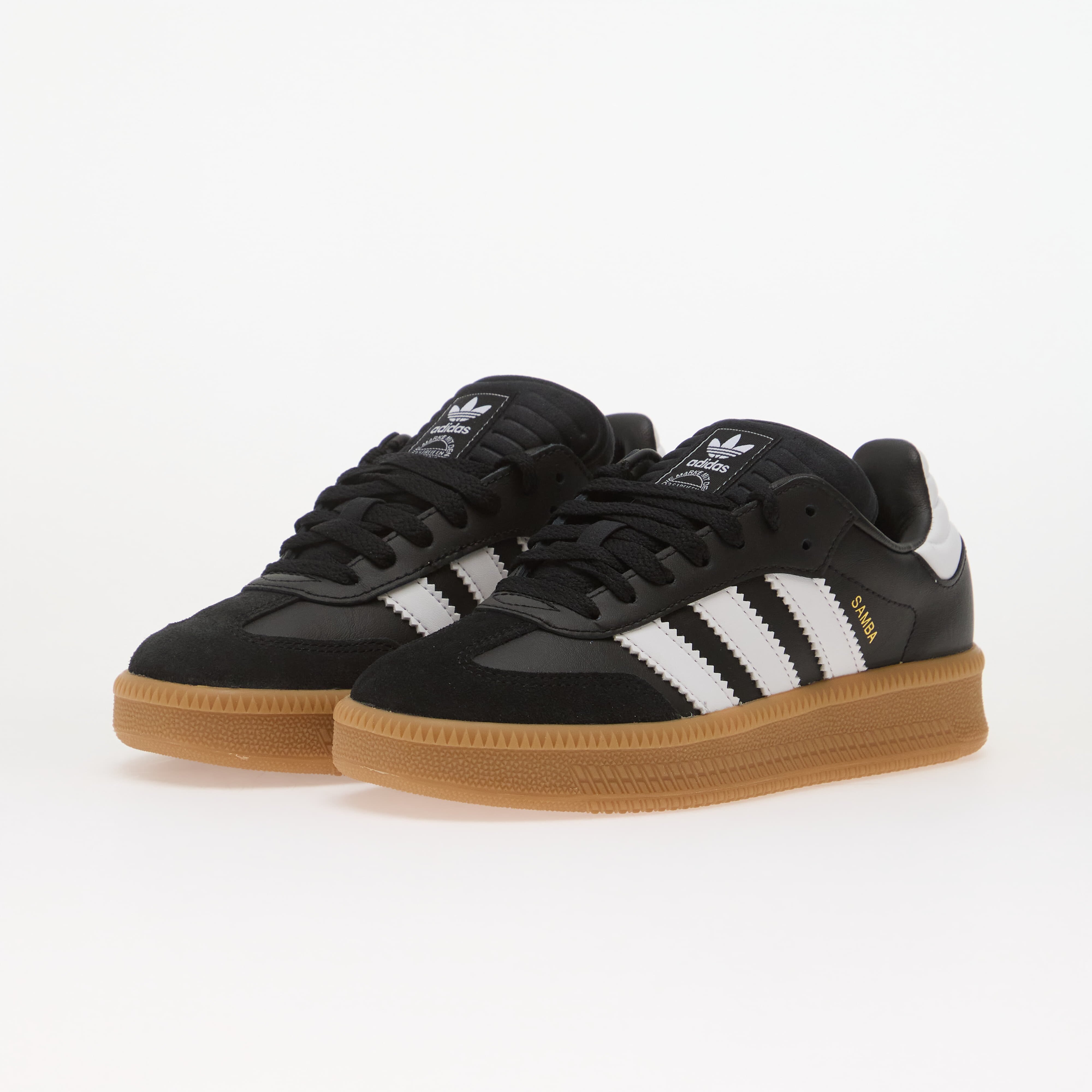 adidas Originals Сникърси adidas Samba XLG Kids Core Black/ Cloud White/ Gum