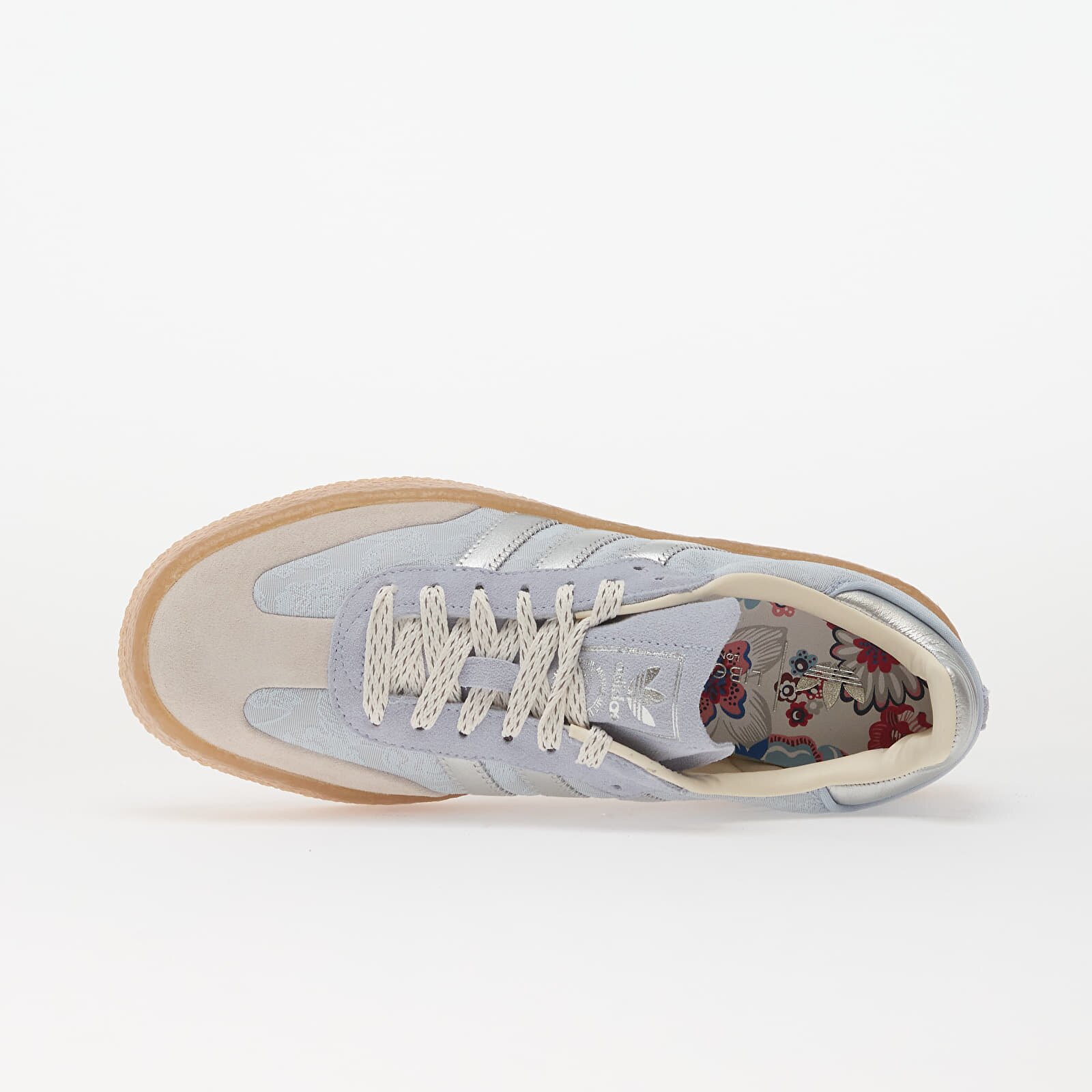 adidas Originals Сникърси adidas Sambae Crystal Sky/ Silver Met./ Chalk Pearl