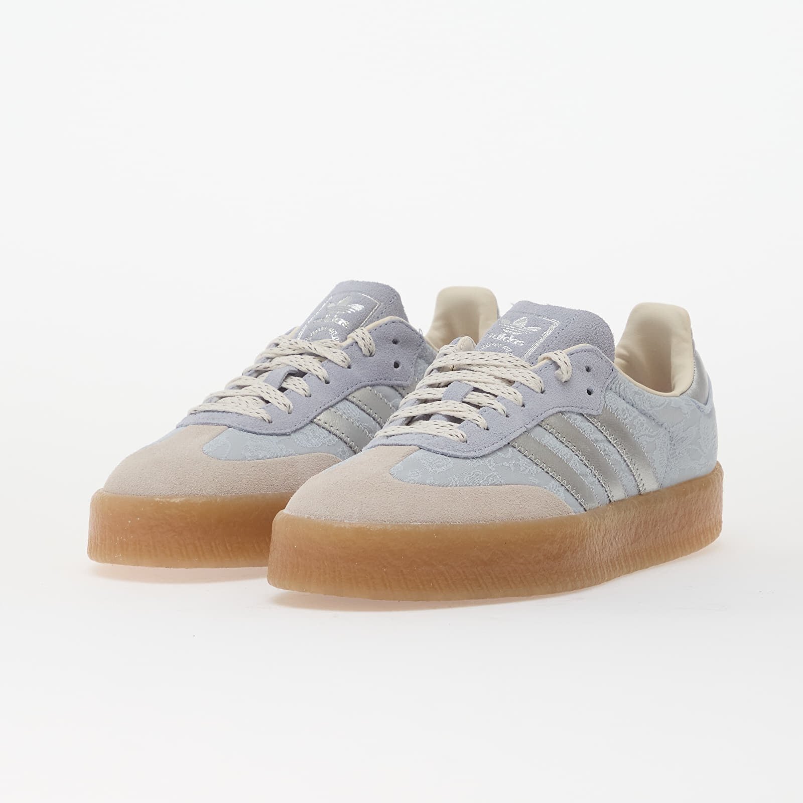 adidas Originals Сникърси adidas Sambae Crystal Sky/ Silver Met./ Chalk Pearl