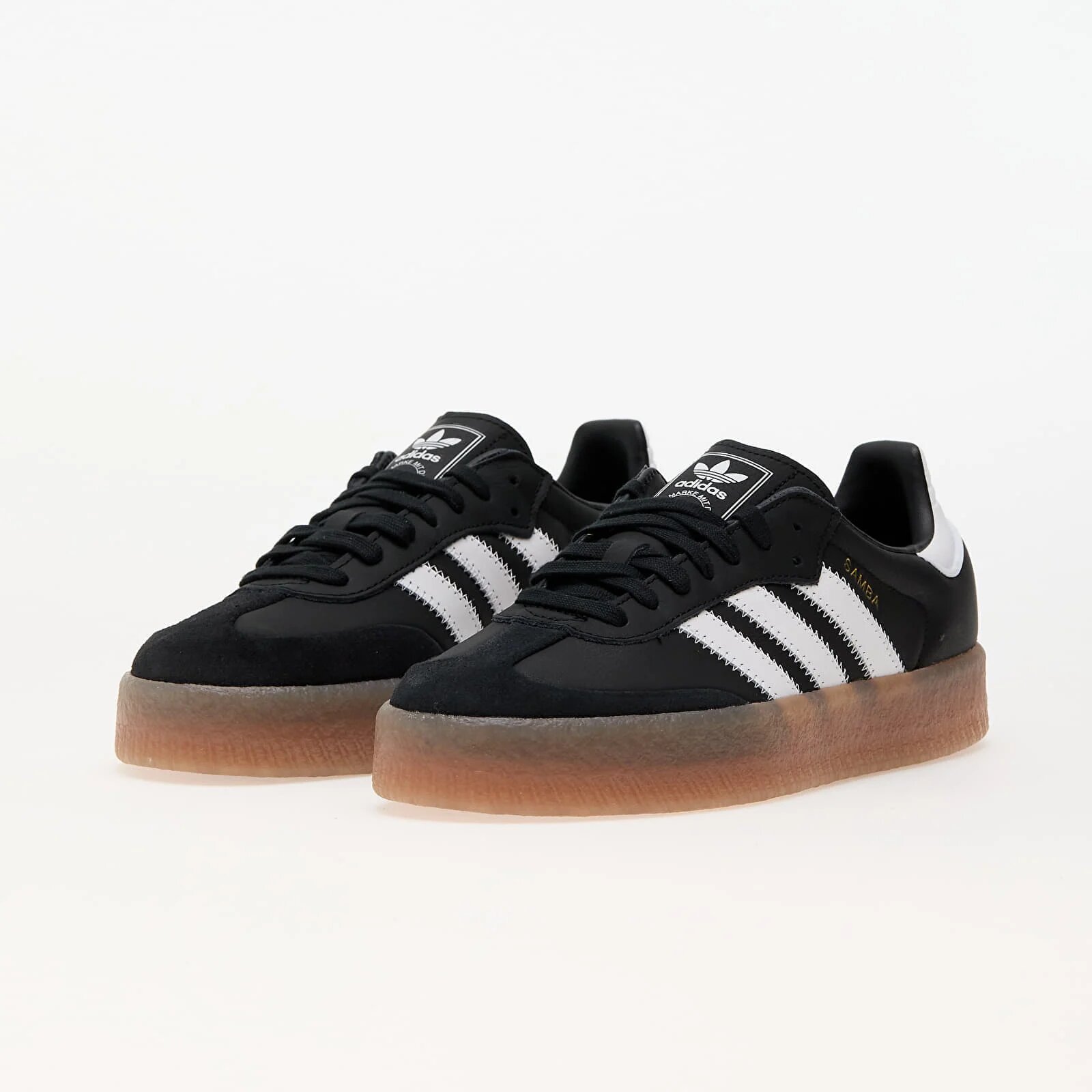 adidas Originals Сникърси adidas Sambae W Core Black/ Ftw White/ Gold Metallic