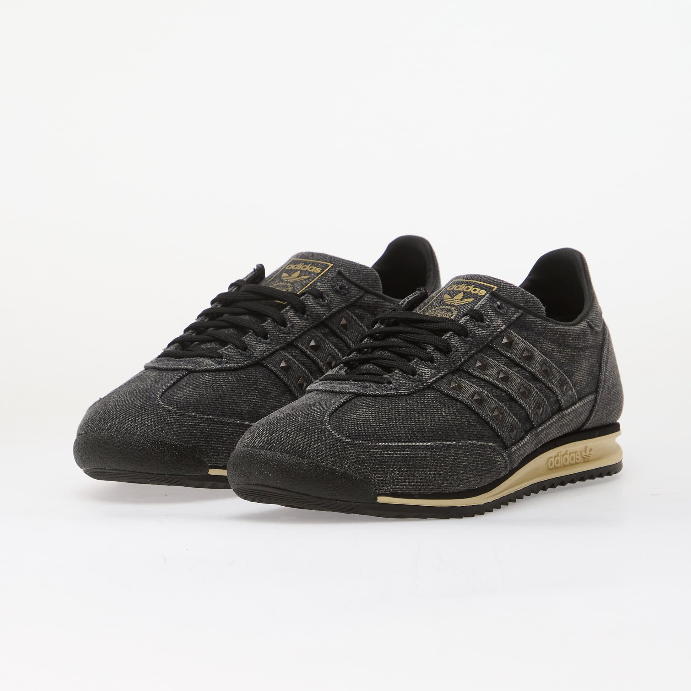 adidas Originals Сникърси adidas Sl 72 OG Core Black/ Core Black/ Cream White