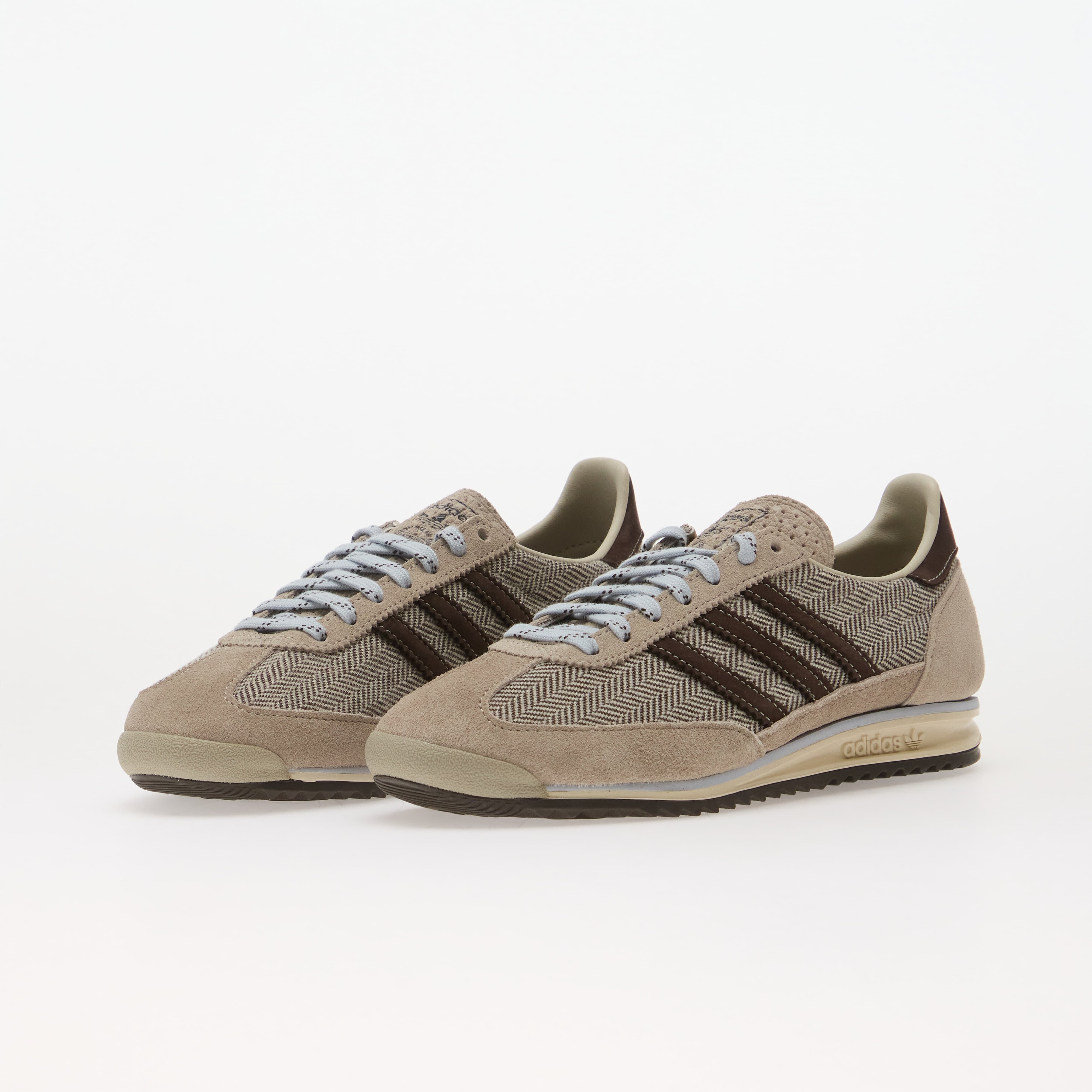 adidas Originals Сникърси adidas SL 72 OG Light Brown/ Aurora Coffee/ Crystal Sky
