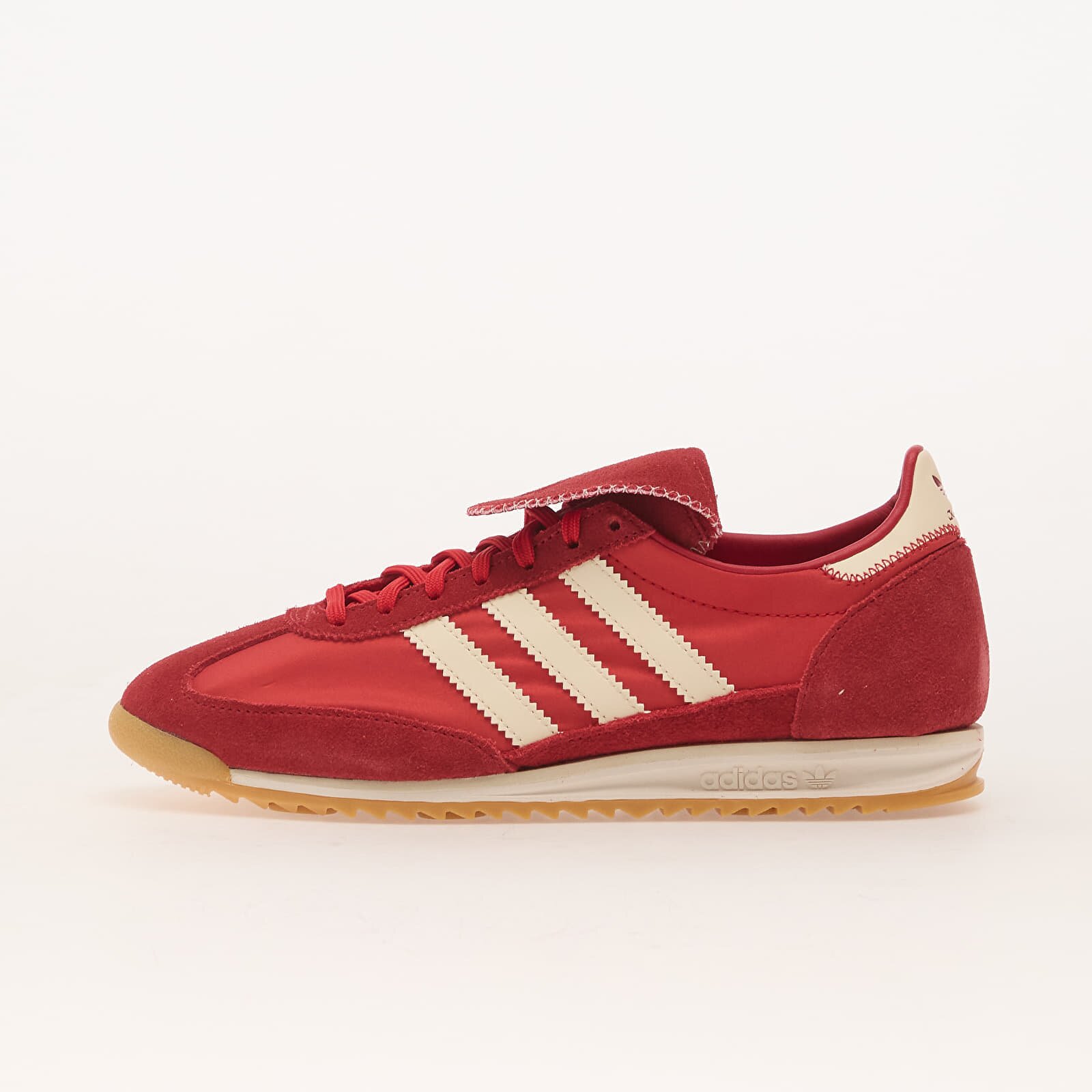 adidas Originals Сникърси adidas SL 72 Og Lt W Crew White/ Better Scarlet/ Crew White