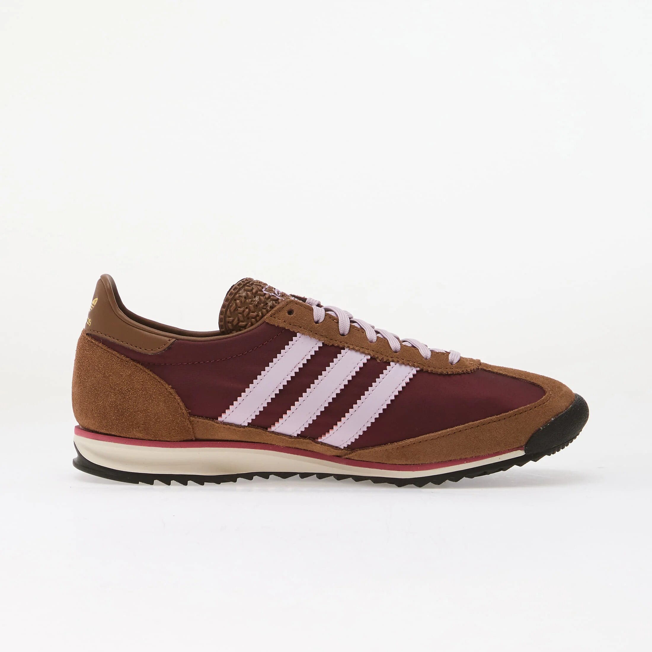 adidas Originals Сникърси adidas Sl 72 OG Maroon/ Ice Lavender/ Preloved Brown