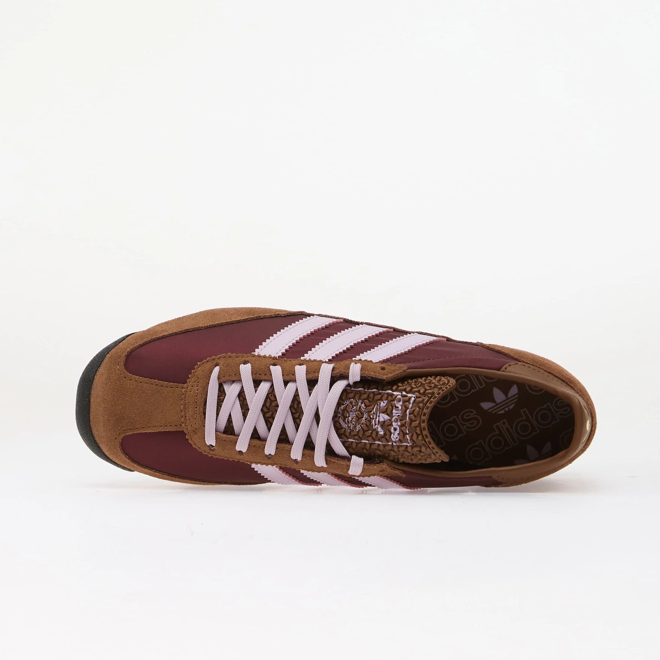 adidas Originals Сникърси adidas Sl 72 OG Maroon/ Ice Lavender/ Preloved Brown