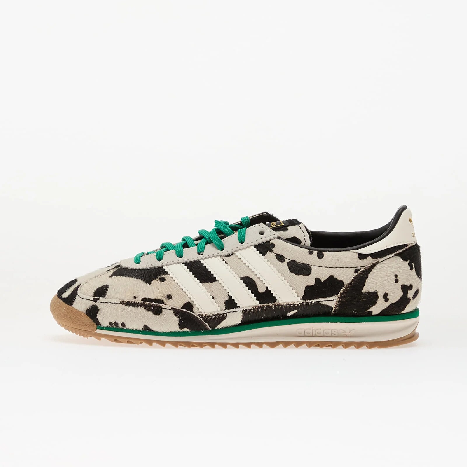 adidas Originals Сникърси adidas SL 72 Og W Core Black/ Off White/ Court Green