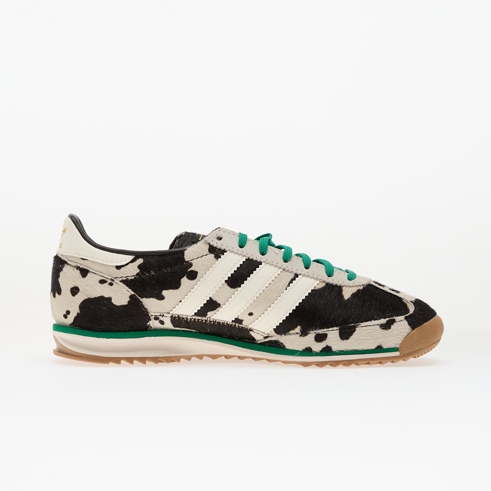 adidas Originals Сникърси adidas SL 72 Og W Core Black/ Off White/ Court Green