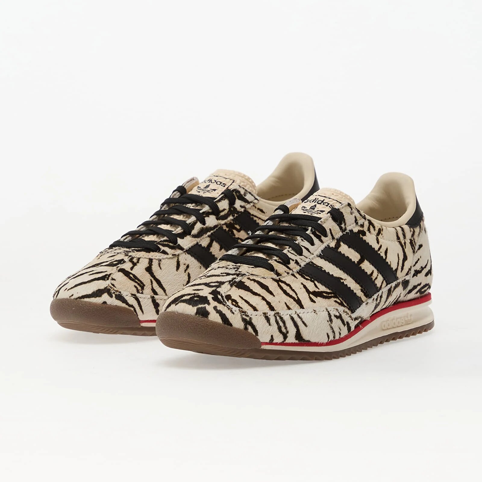 adidas Originals Сникърси adidas SL 72 Og W Off White/ Core Black/ Better Scarlet