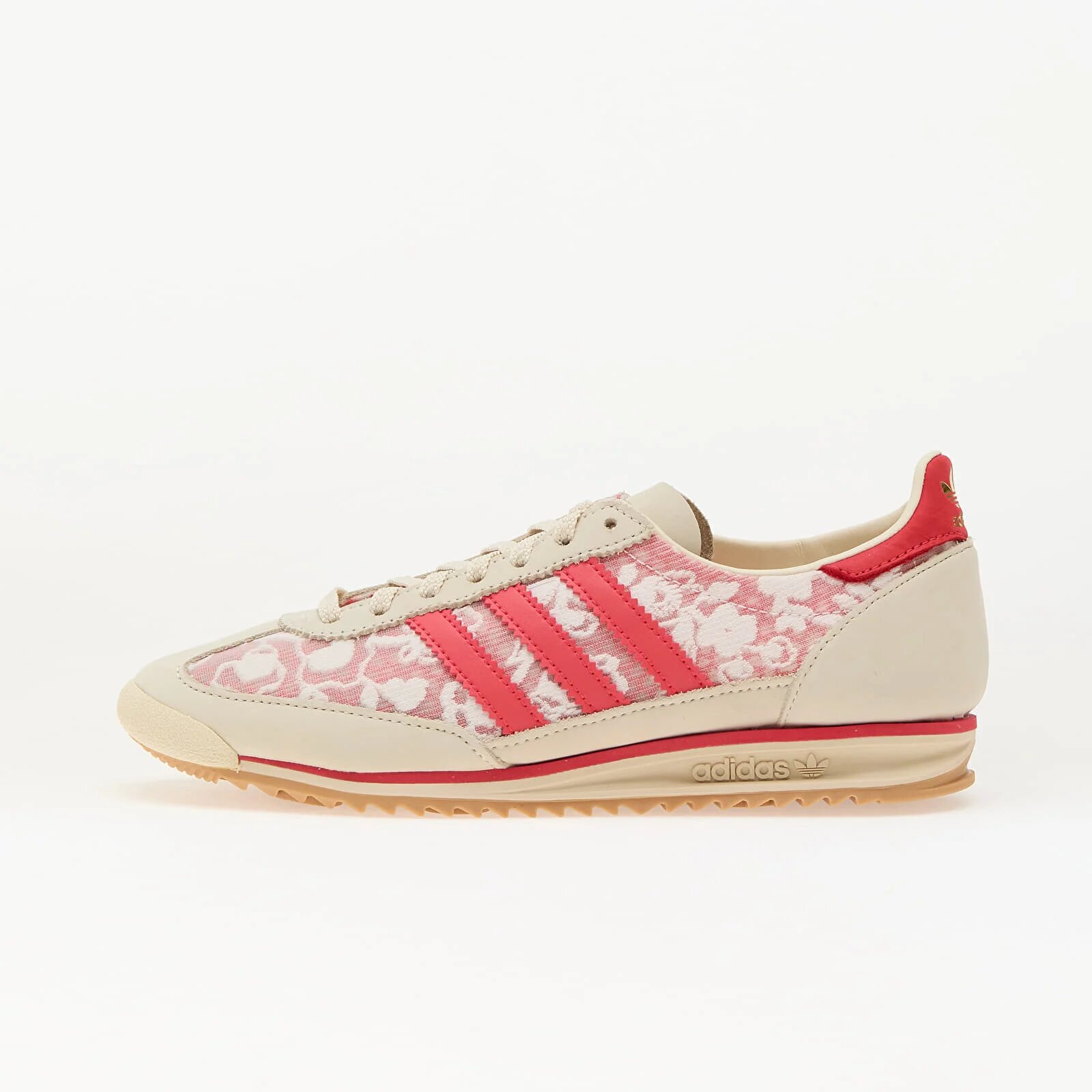 adidas Originals Сникърси adidas SL 72 OG X Liberty London Ftwr White/ Semi Green Spark/ Gum 3