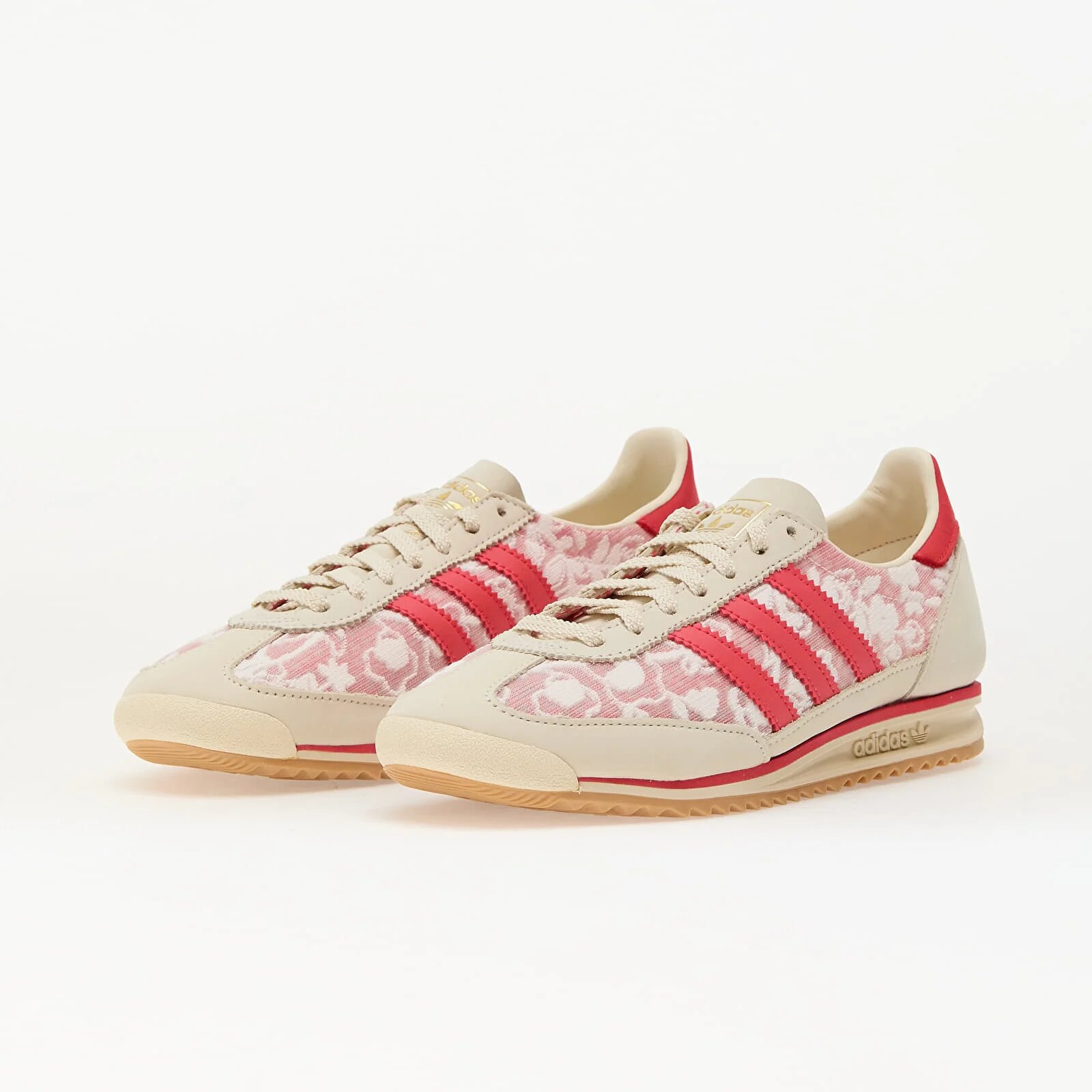 adidas Originals Сникърси adidas SL 72 OG X Liberty London Ftwr White/ Semi Green Spark/ Gum 3