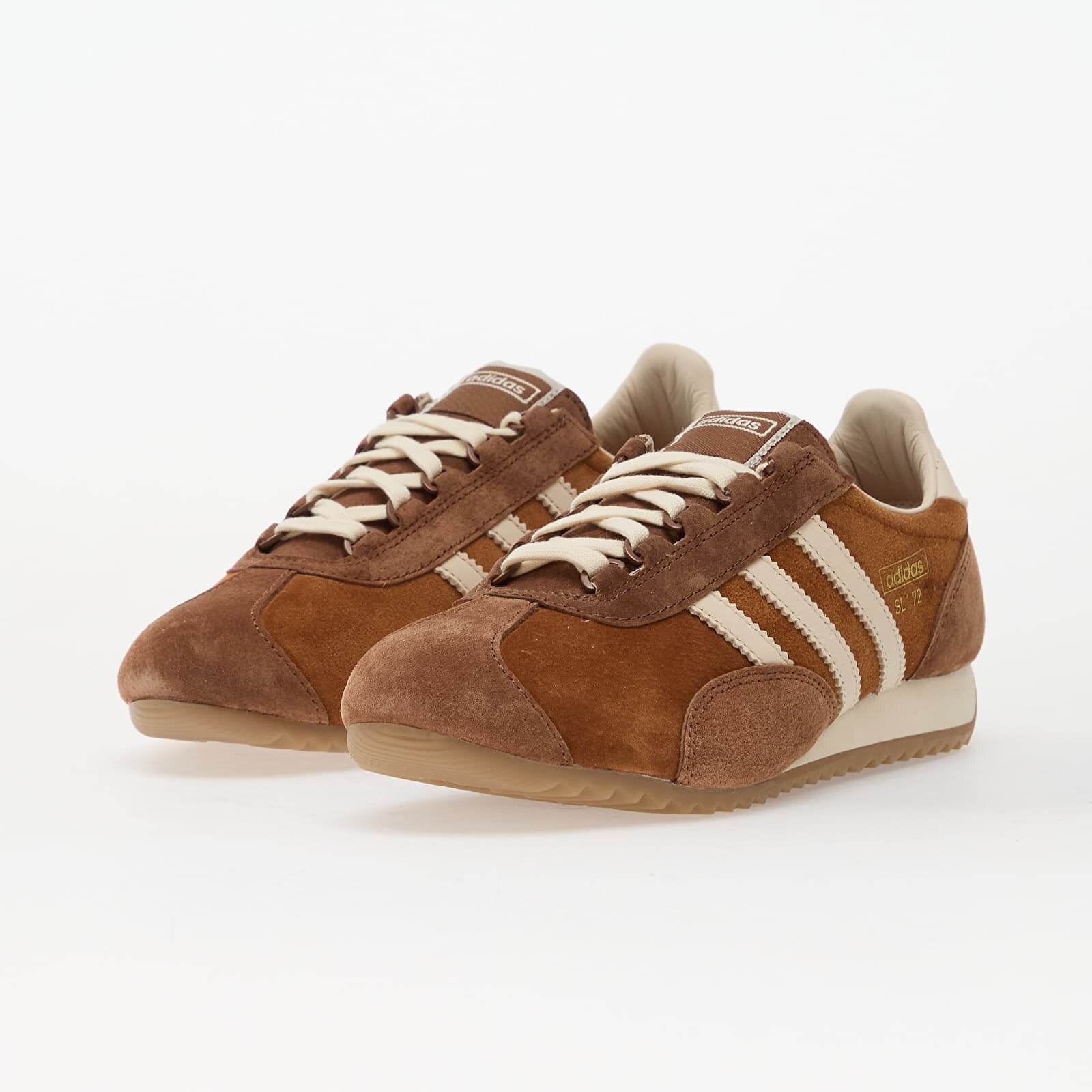 adidas Originals Сникърси adidas SL 72 Pt Dubr/ Wonder White/ Preloved Brown