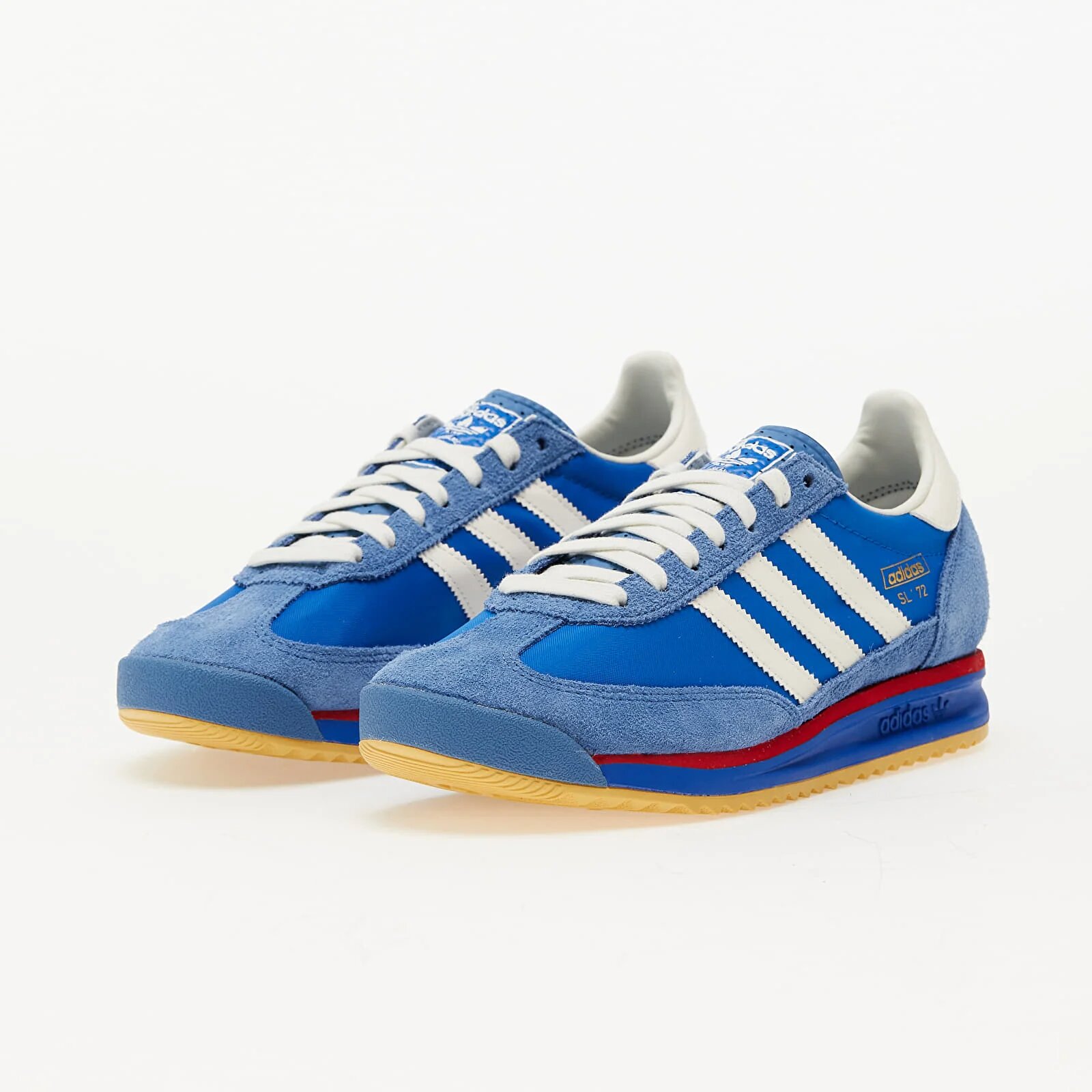 adidas Originals Сникърси adidas SL 72 RS Blue/ Core White/ Better Scarlet