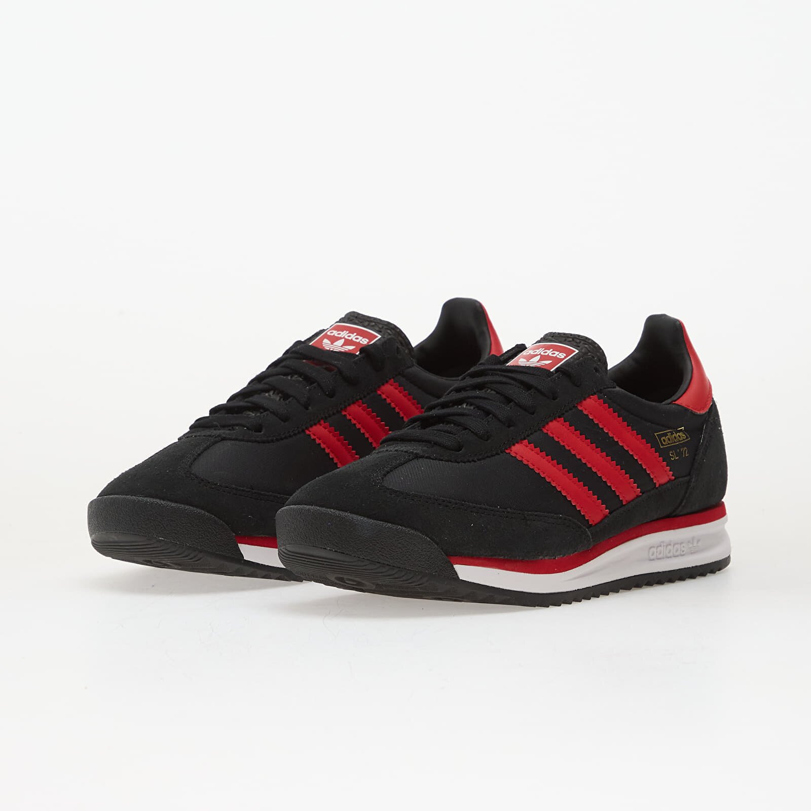 adidas Originals Сникърси adidas SL 72 Rs Core Black/ Better Scarlet/ Ftw White