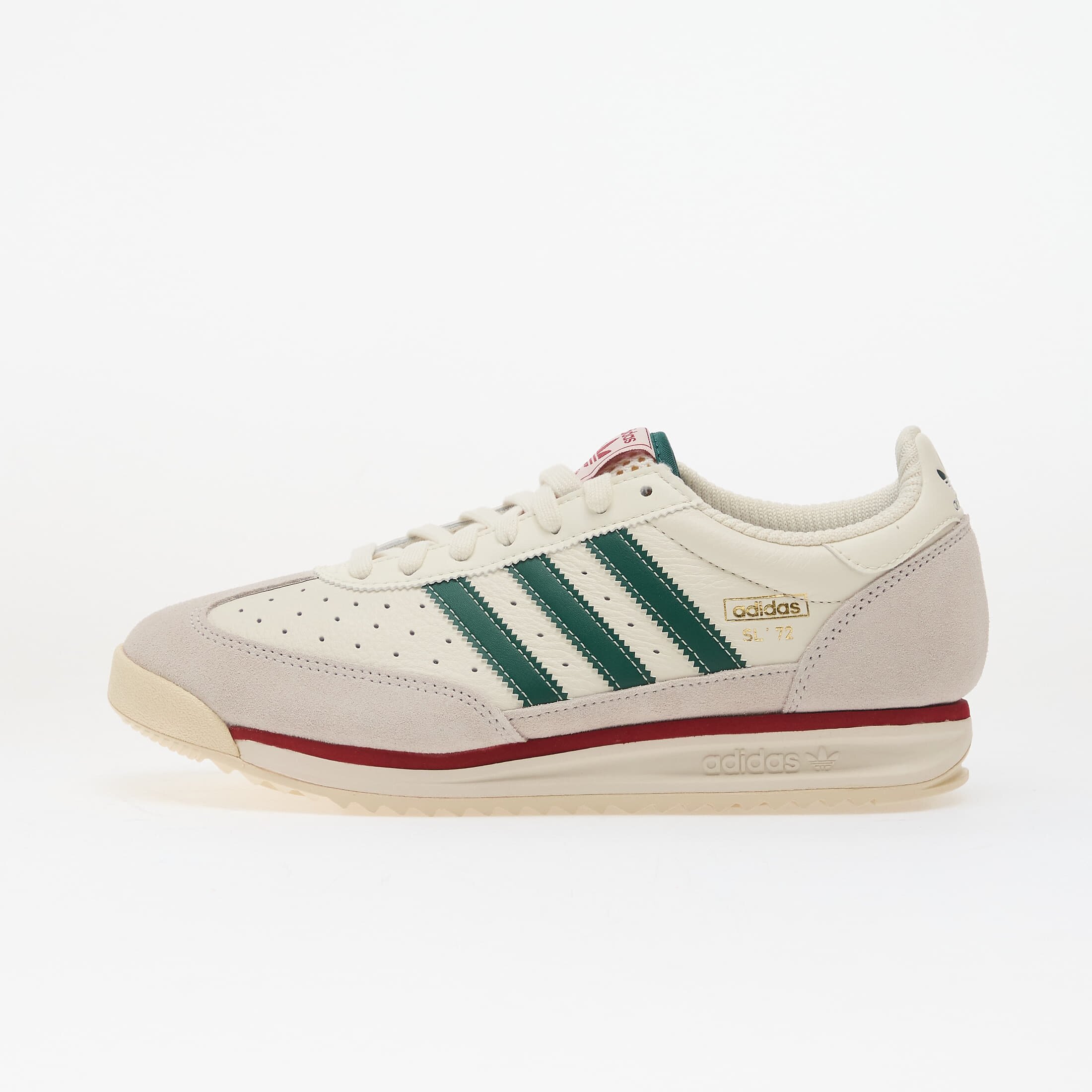 adidas Originals Сникърси adidas SL 72 RS Off White/ Collegiate Green/ Crystal White