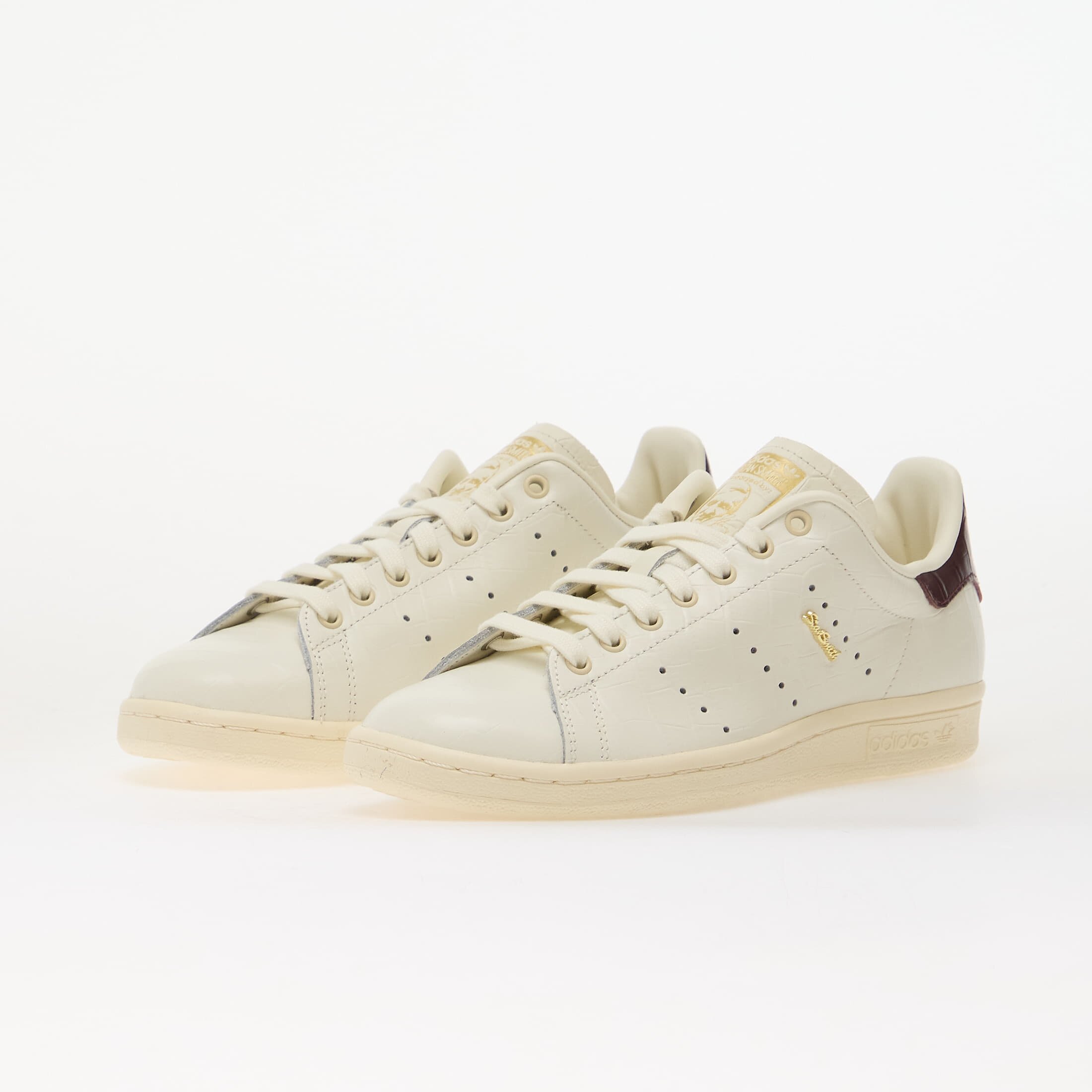 adidas Originals Сникърси adidas Stan Smith 80s Off White/ Off White/ Maroon