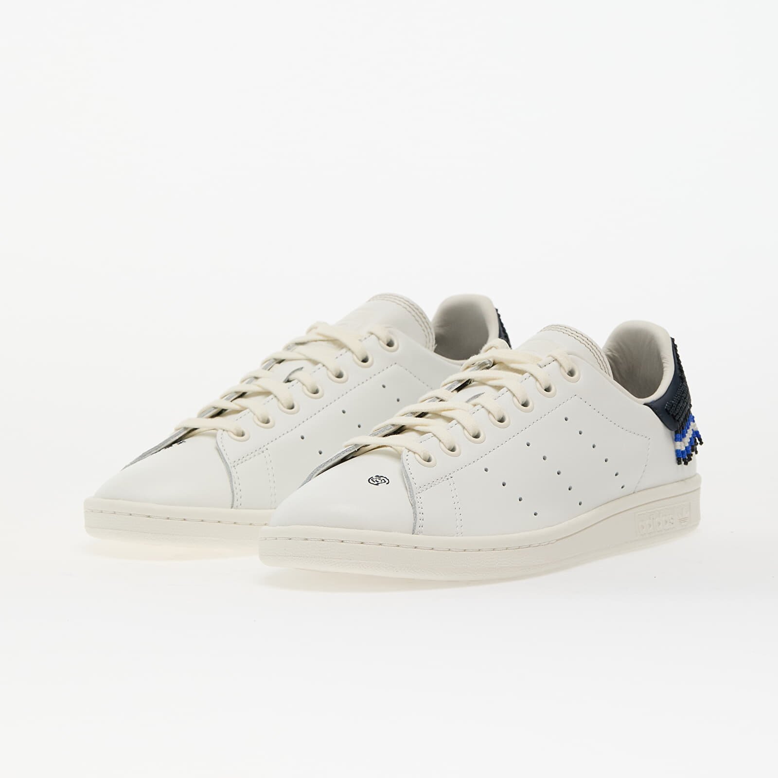 adidas Originals Сникърси adidas Stan Smith By Ec Core White/ Night Navy/ Core White
