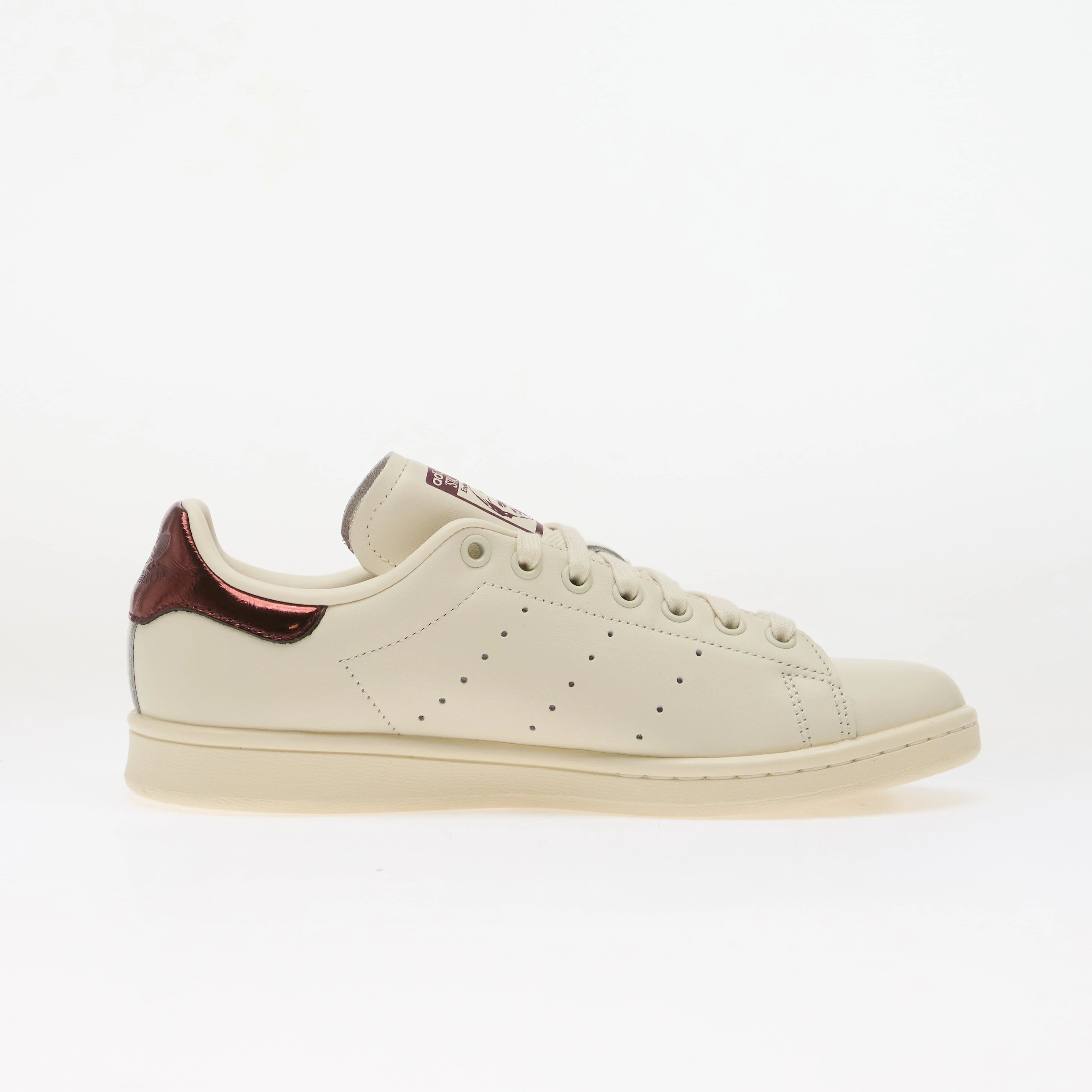 adidas Originals Сникърси adidas Stan Smith Off White/ Maroon/ Gold Met.