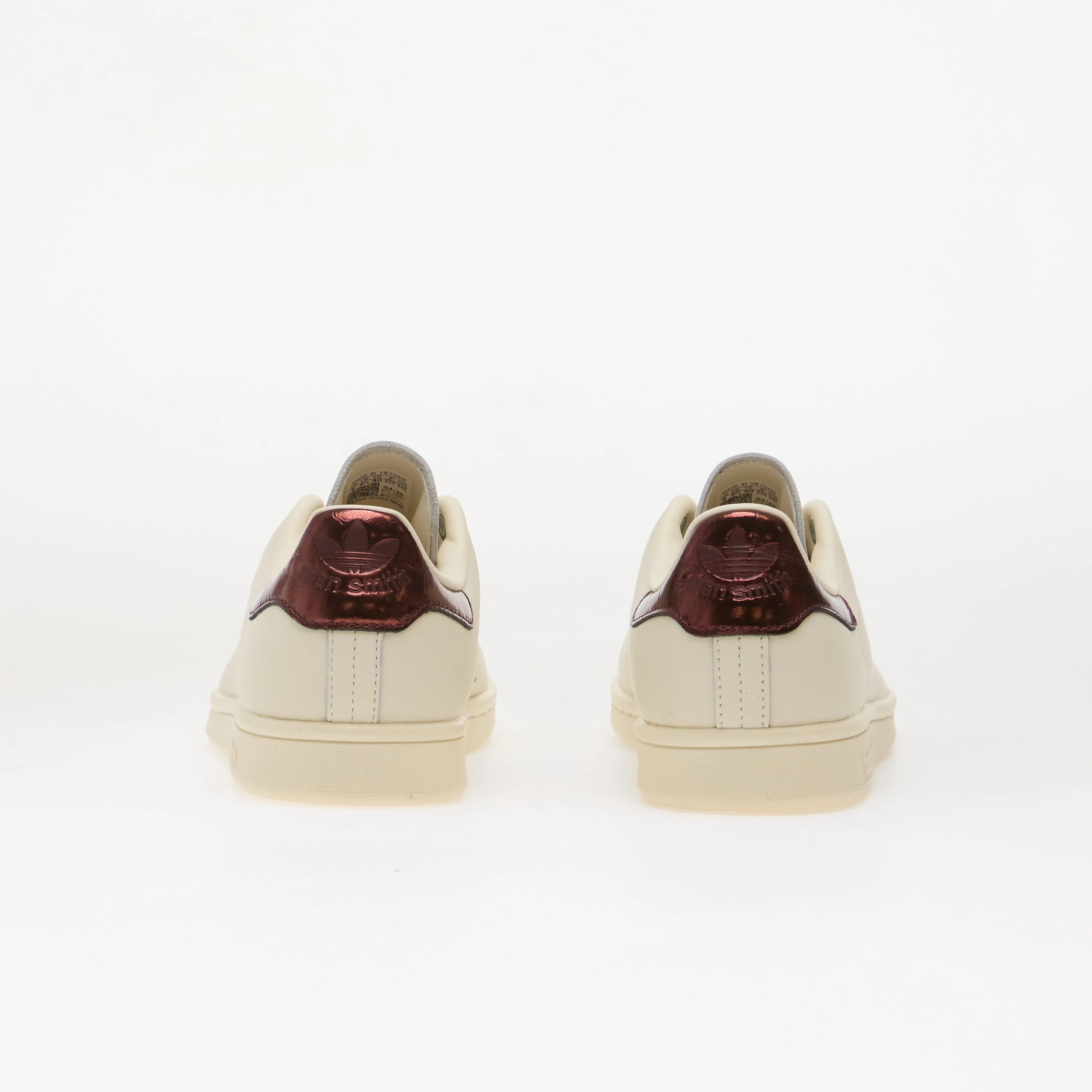adidas Originals Сникърси adidas Stan Smith Off White/ Maroon/ Gold Met.