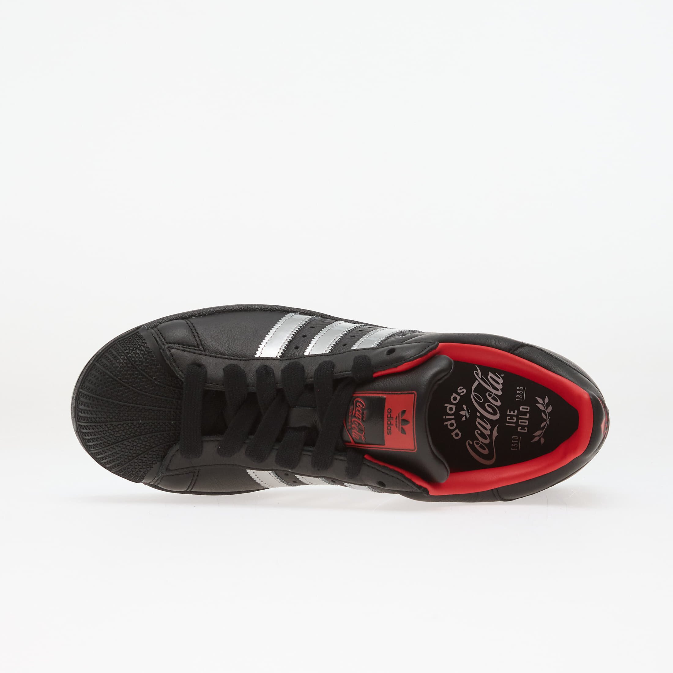 adidas Originals Сникърси adidas Superstar II Coca-Cola Core Black/ Silver Met./ None