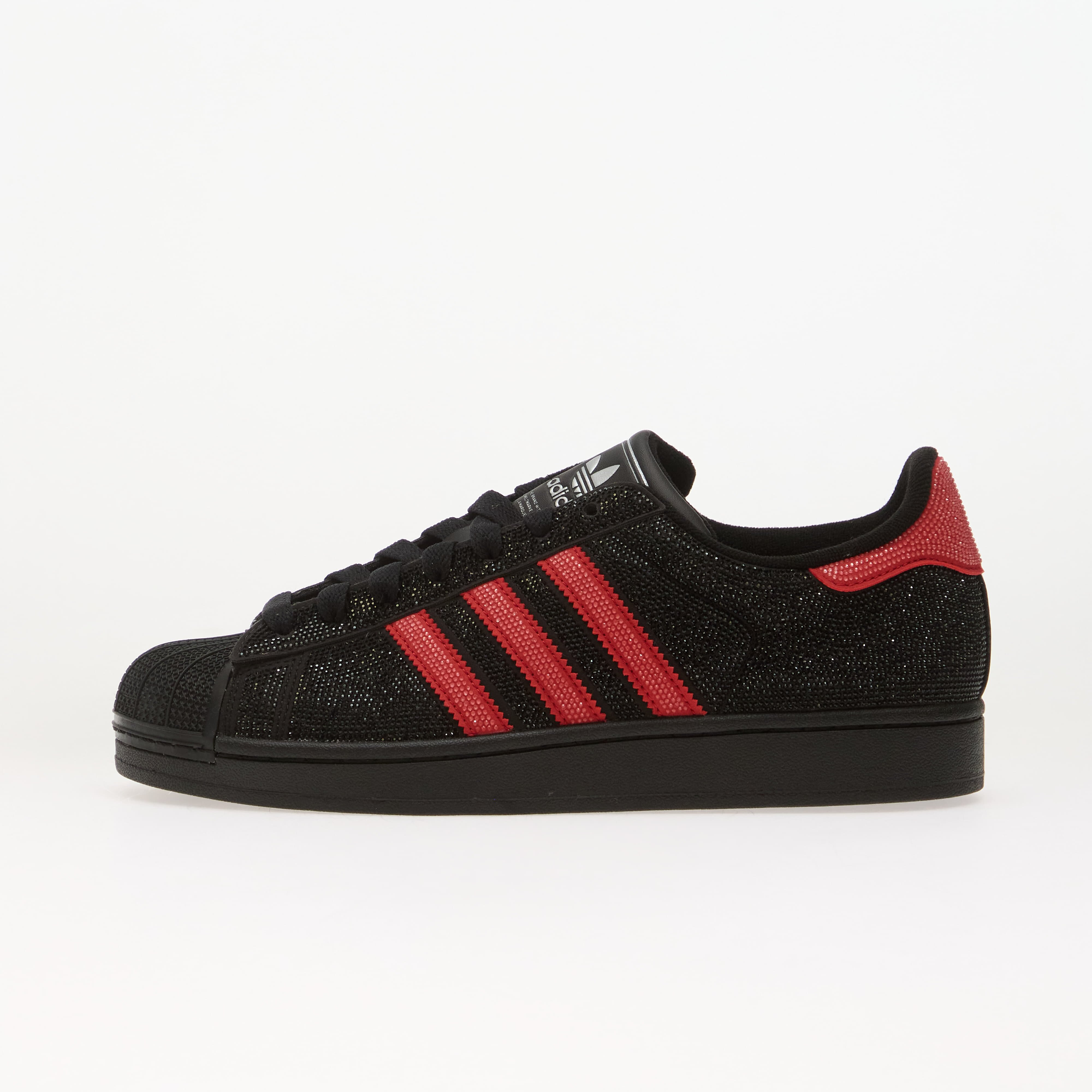 adidas Originals Сникърси adidas Superstar II Core Black/ Better Scarlet/ Silver Met.