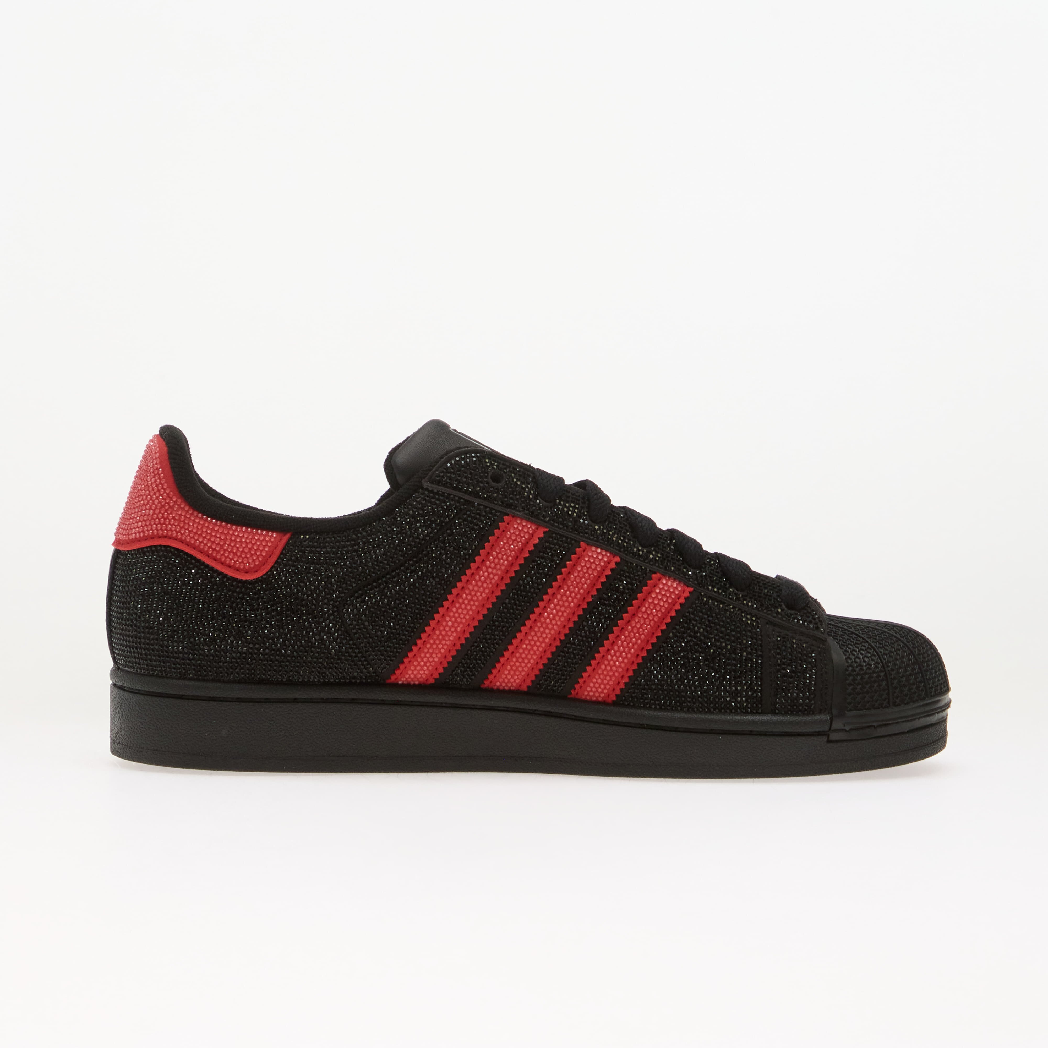adidas Originals Сникърси adidas Superstar II Core Black/ Better Scarlet/ Silver Met.