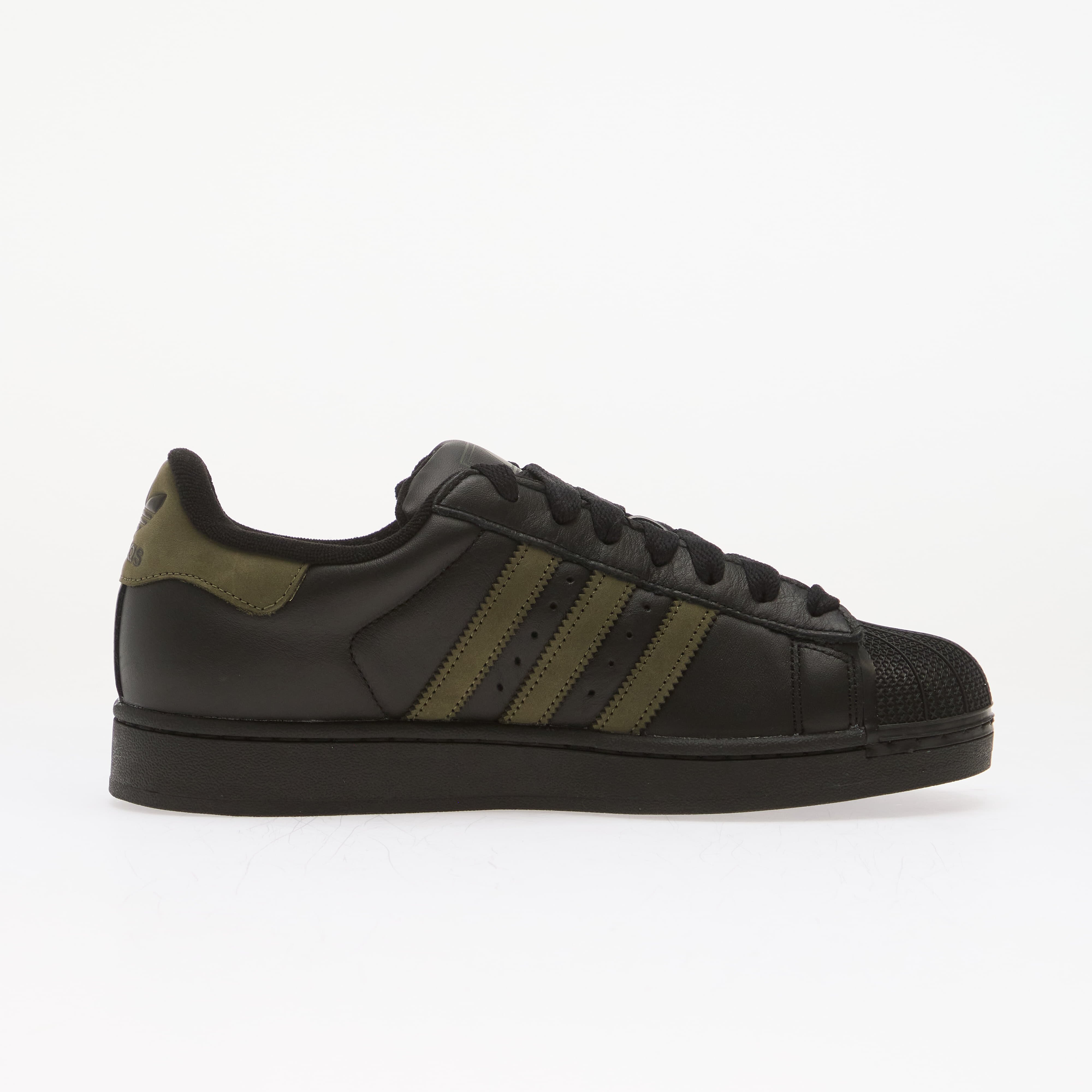 adidas Originals Сникърси adidas Superstar II Core Black/ Olive Strata/ Core Black