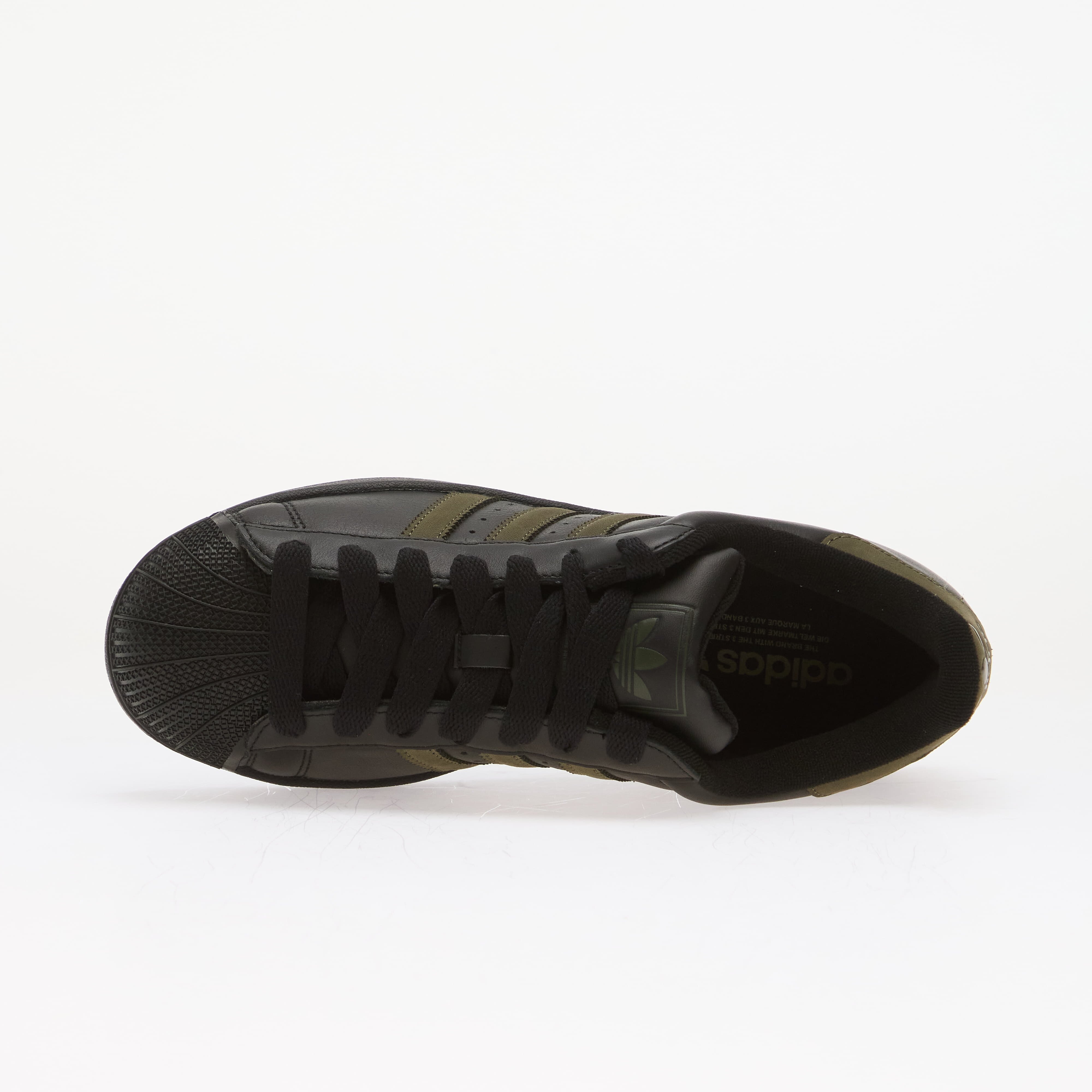 adidas Originals Сникърси adidas Superstar II Core Black/ Olive Strata/ Core Black
