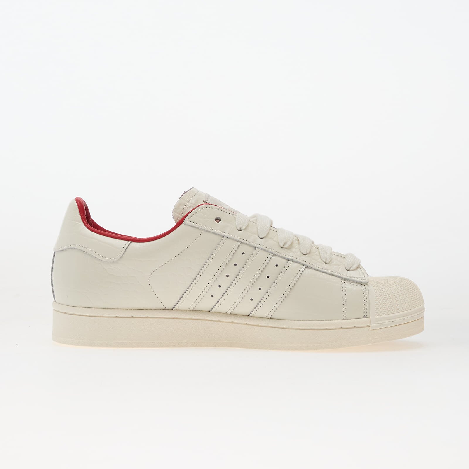 adidas Originals Сникърси adidas Superstar II Core White/ Core White/ Better Scarlet