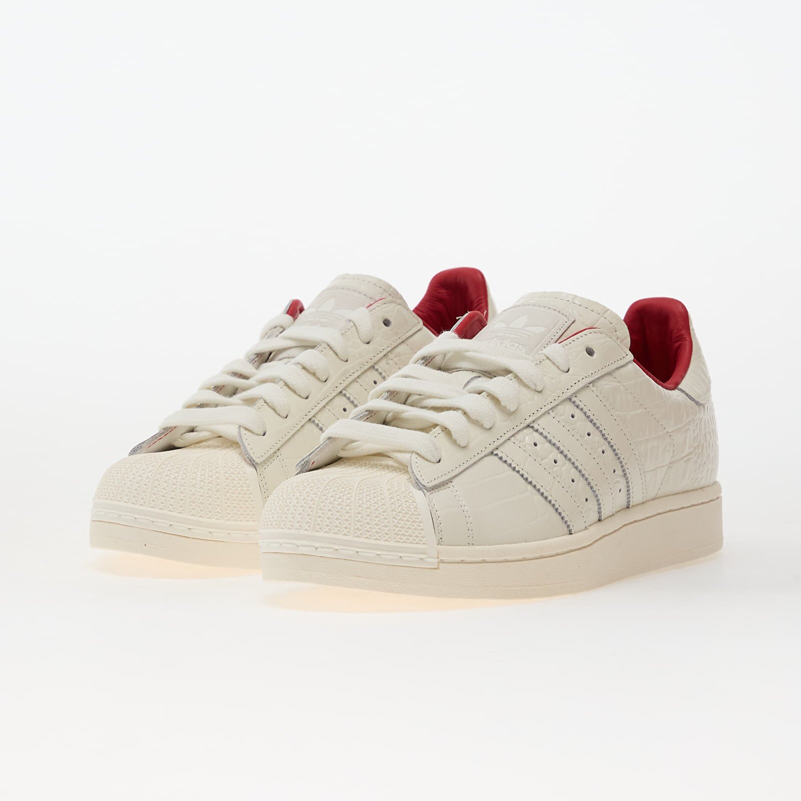 adidas Originals Сникърси adidas Superstar II Core White/ Core White/ Better Scarlet