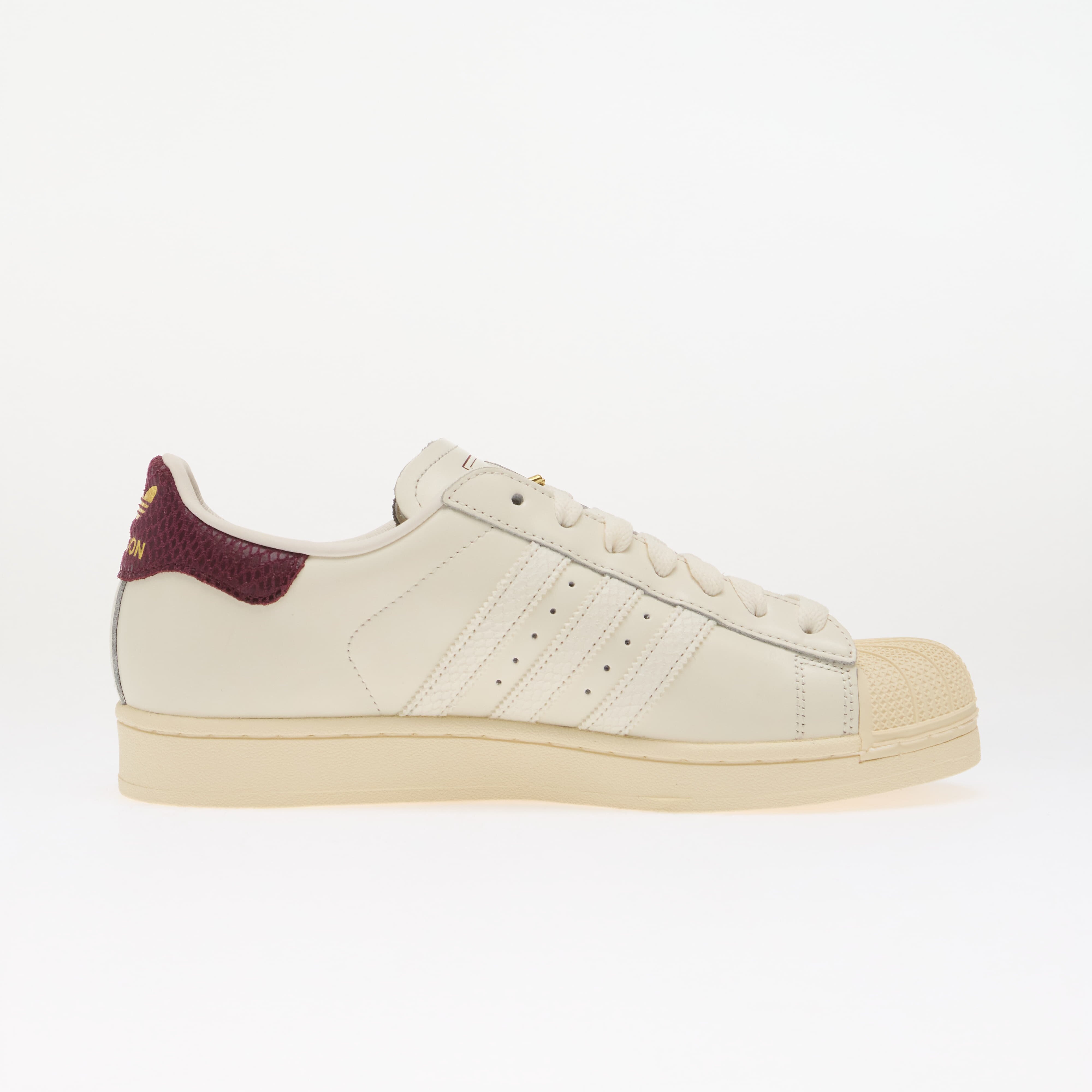 adidas Originals Сникърси adidas Superstar II Core White/ Maroon/ Cream White