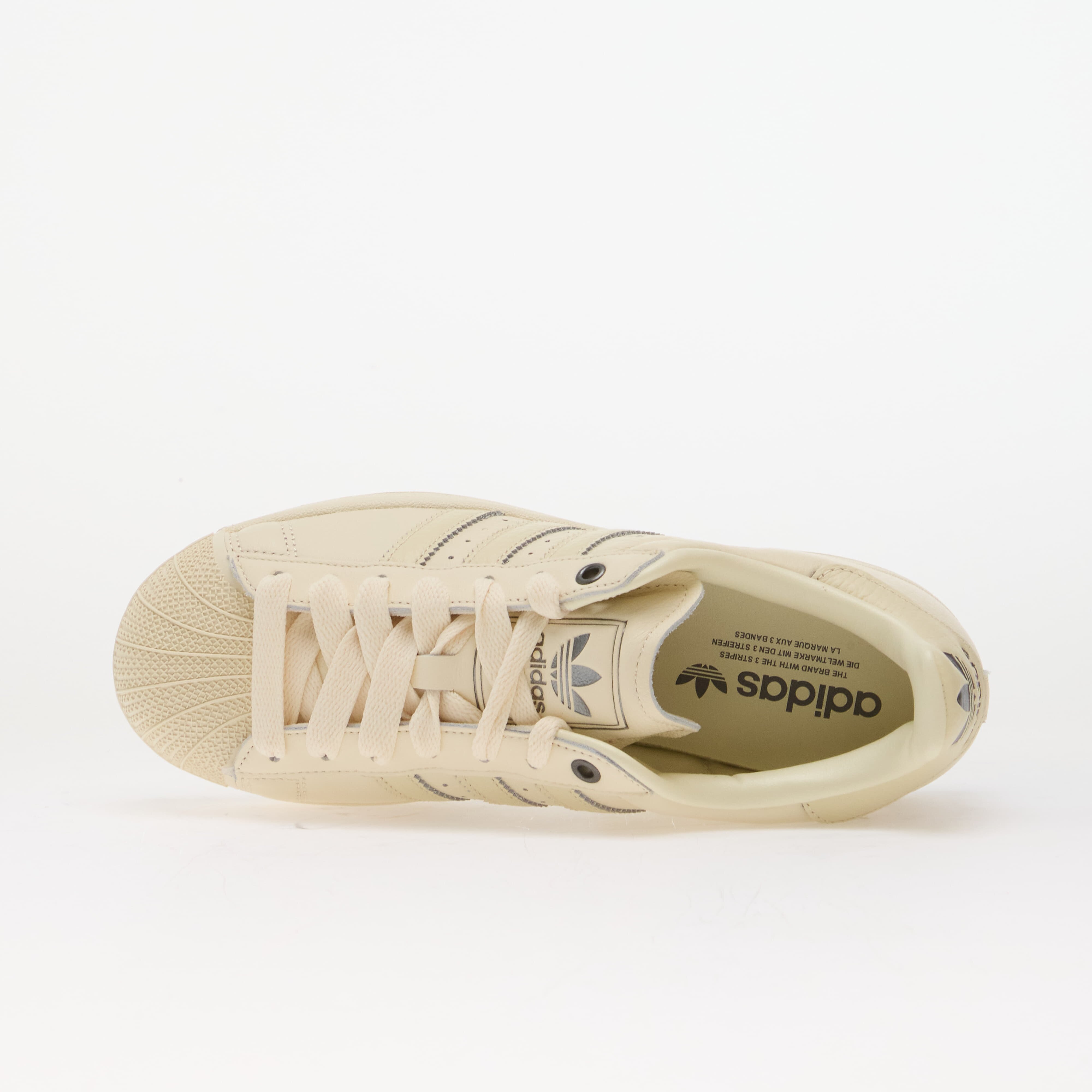 adidas Originals Сникърси adidas Superstar II Cream White/ Cream White/ Iron Met.