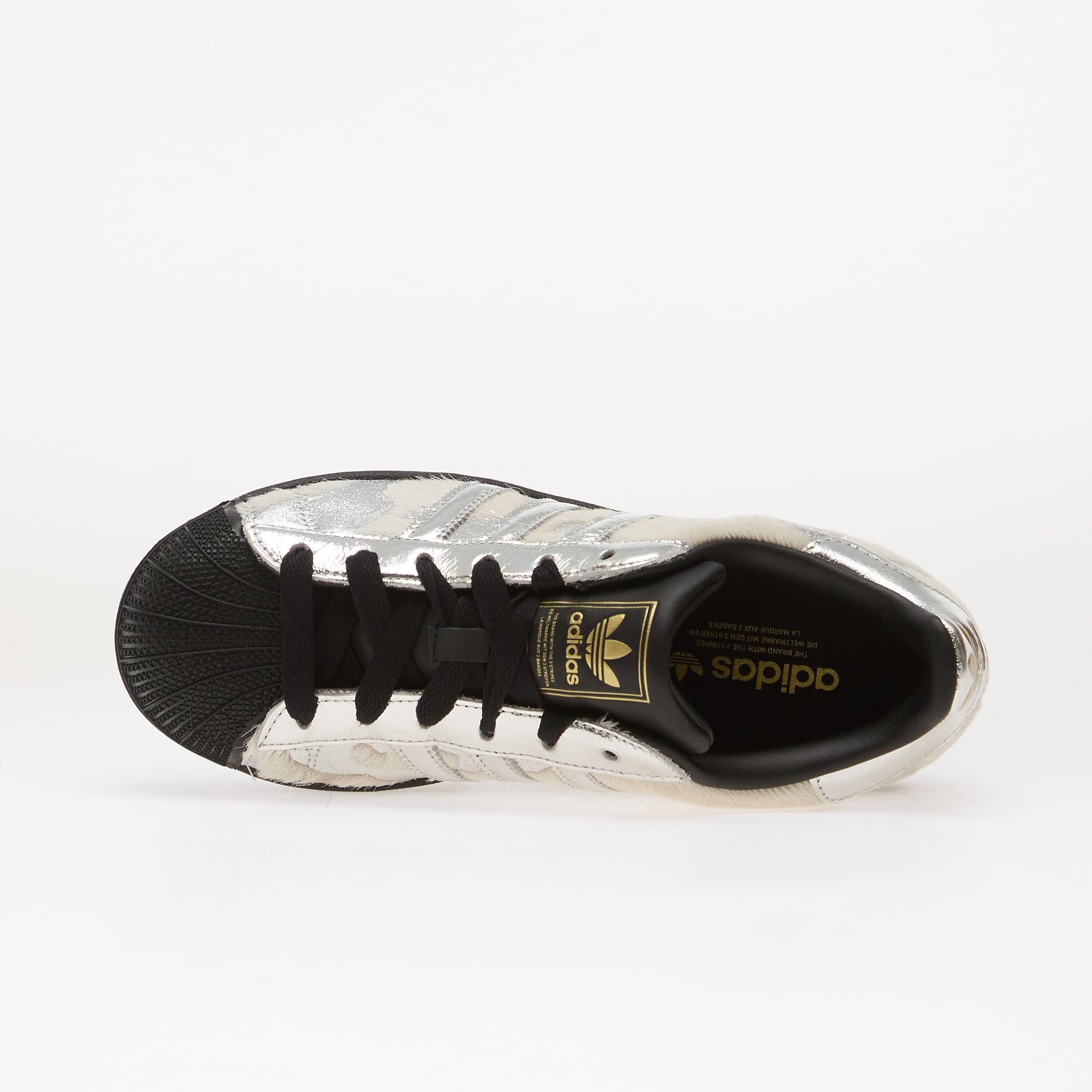 adidas Originals Сникърси adidas Superstar II Cream White/ Silver Met./ Core Black