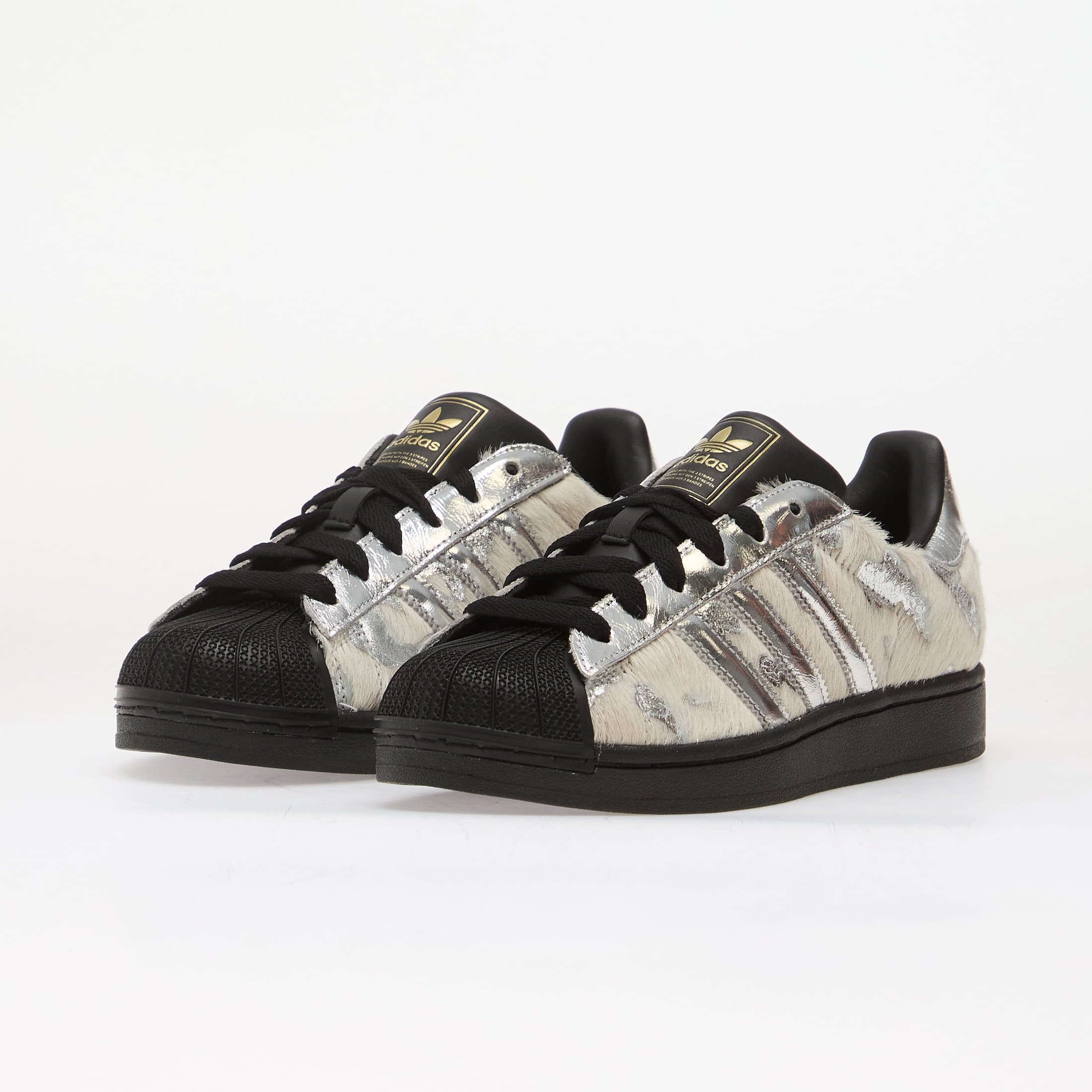 adidas Originals Сникърси adidas Superstar II Cream White/ Silver Met./ Core Black